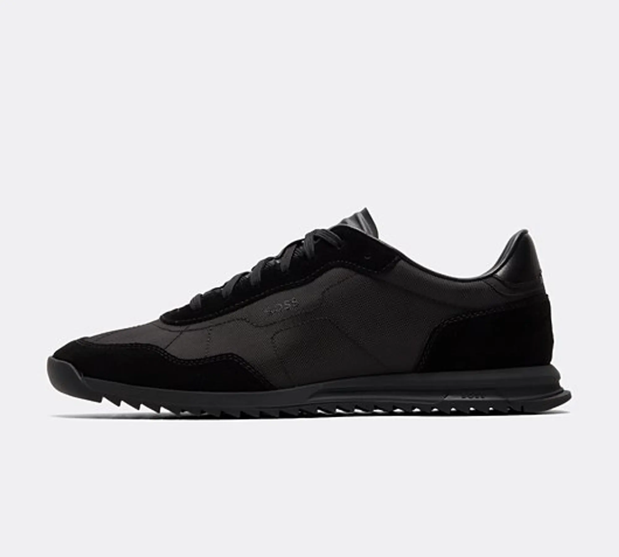 BOSS Zayn Trainer - Black - Size 7 - Black