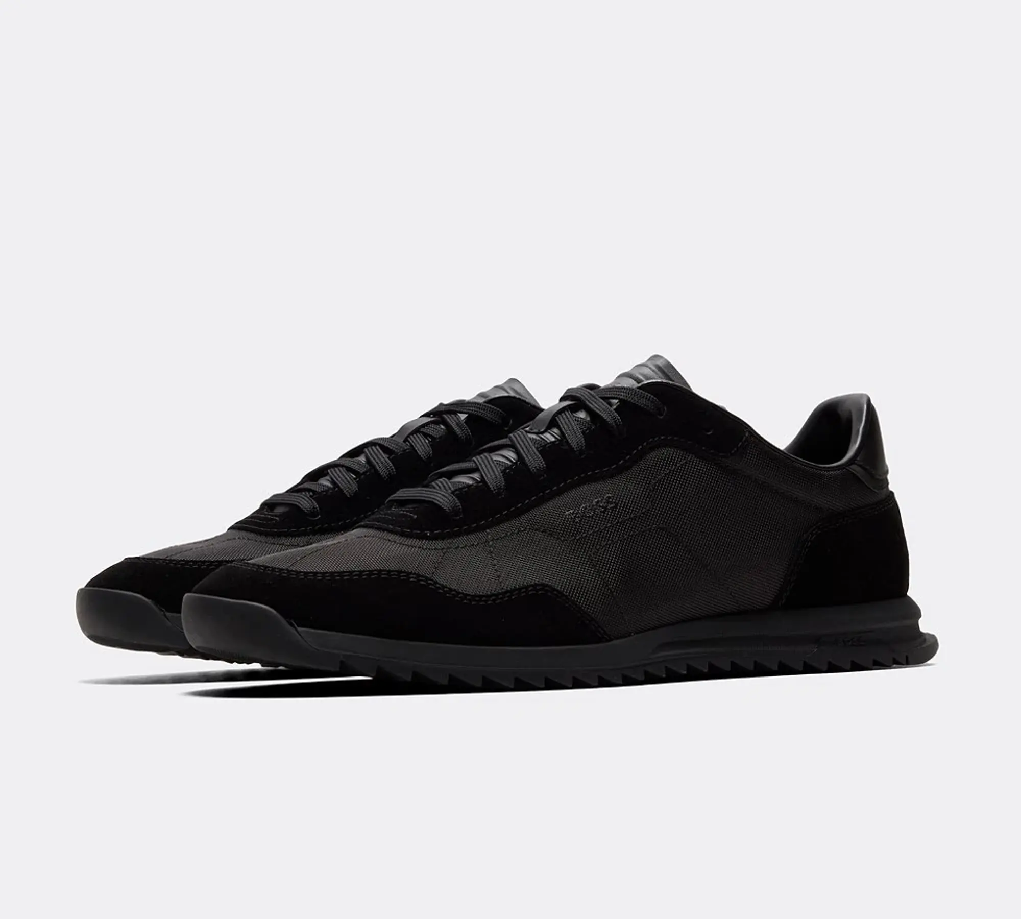 BOSS Zayn Trainer - Black - Size 7 - Black