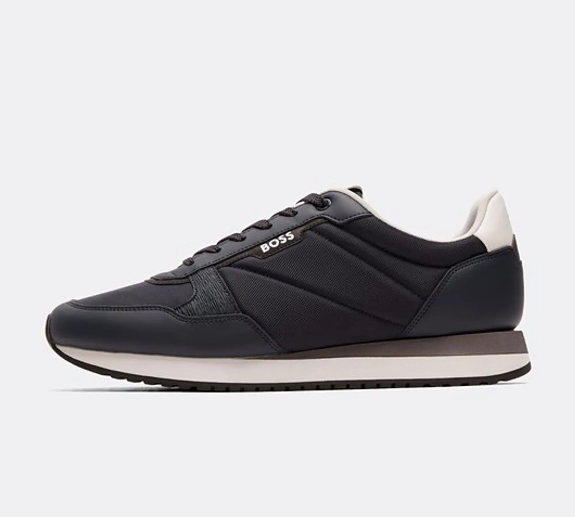 BOSS Kai Trainer - Blue - Size 8 - Navy