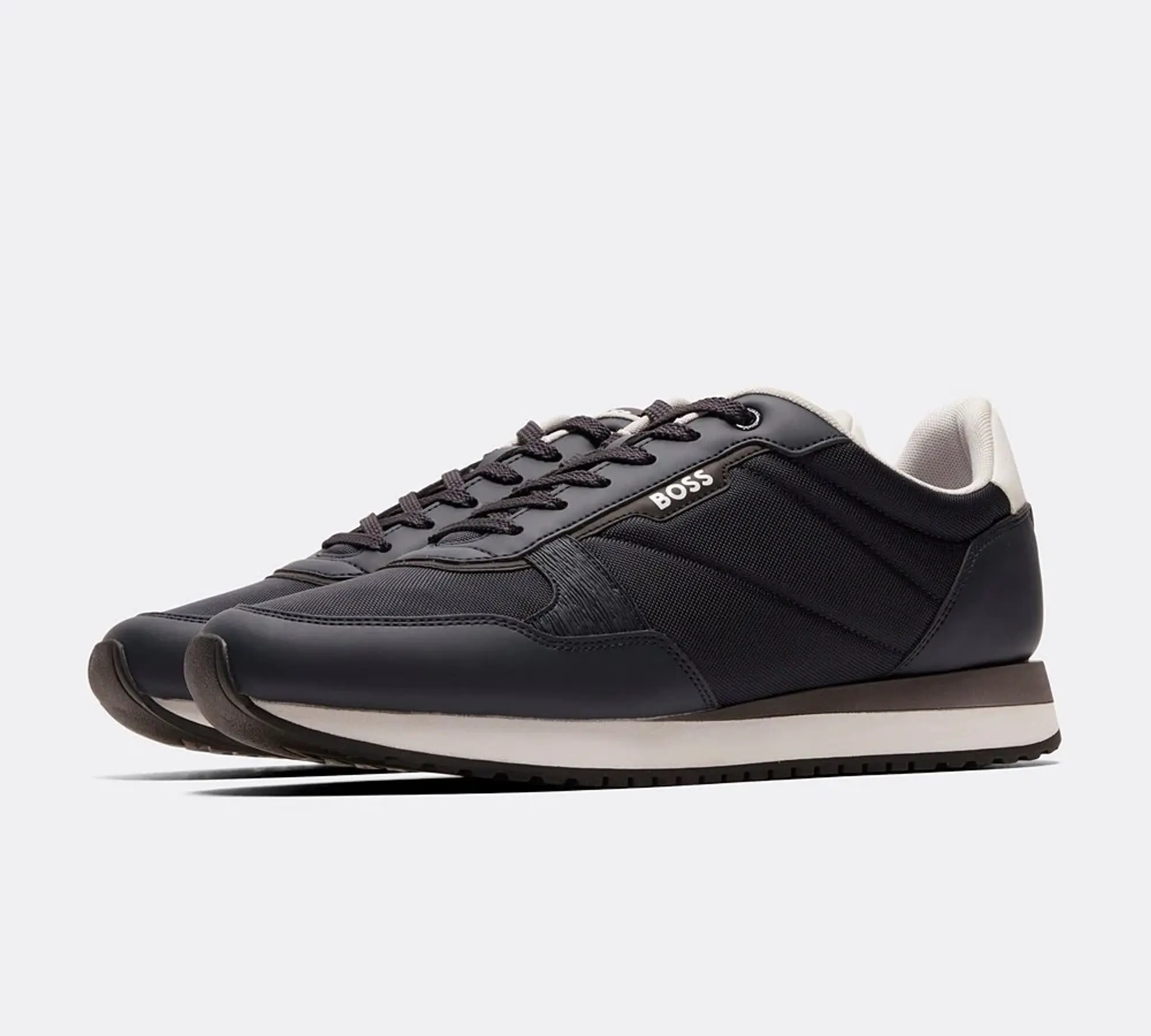 BOSS Kai Trainer - Blue - Size 8 - Navy