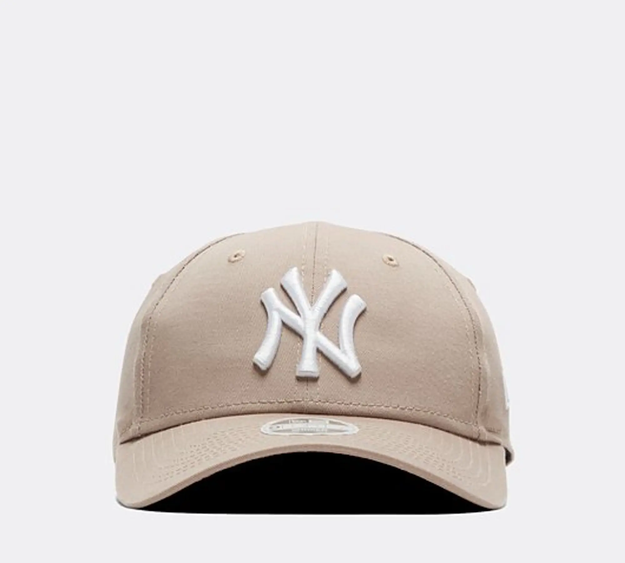 new era NY League Essential 9FORTY Adjustable Cap - Beige / White