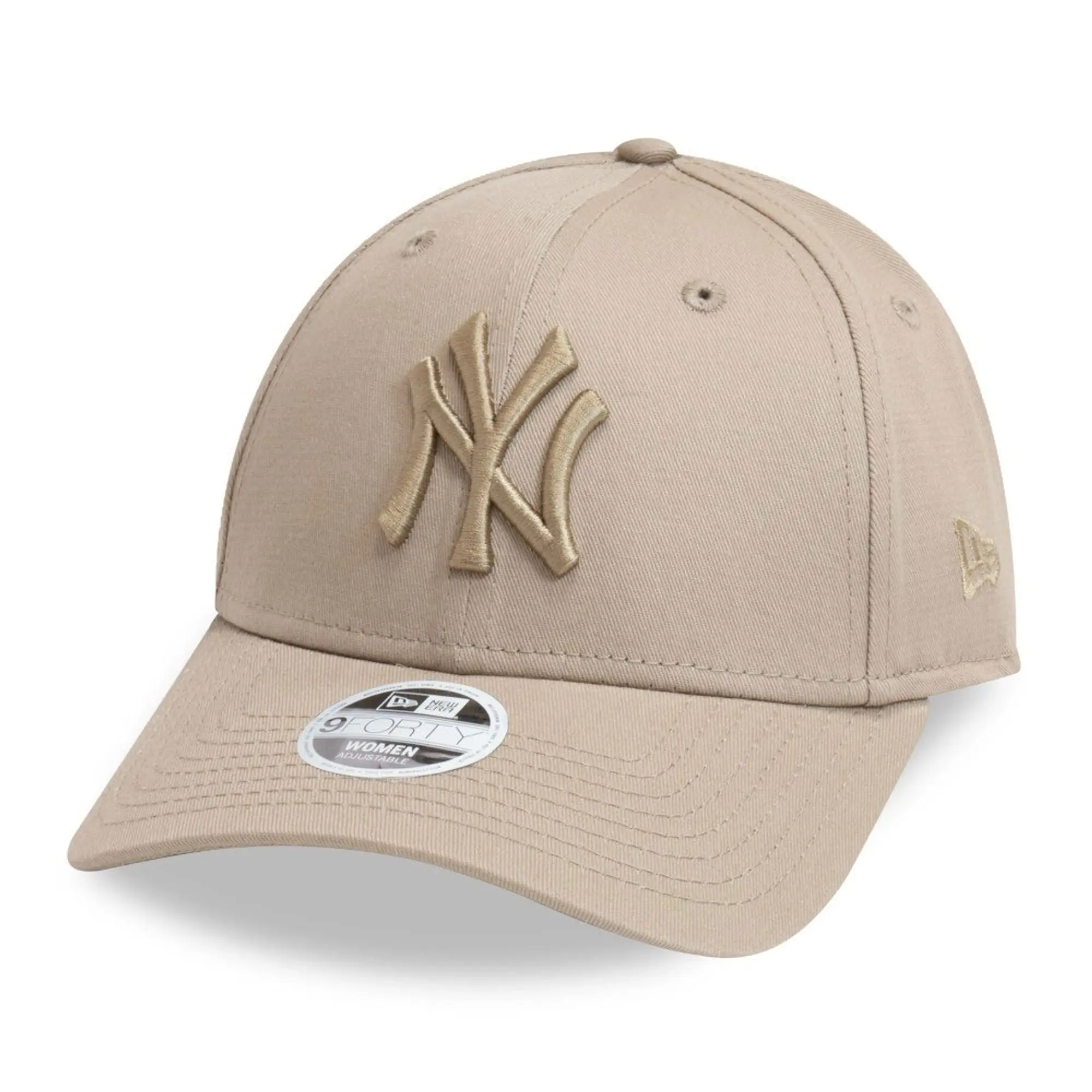 new era NY League Essential 9FORTY Adjustable Cap - Beige / Beige