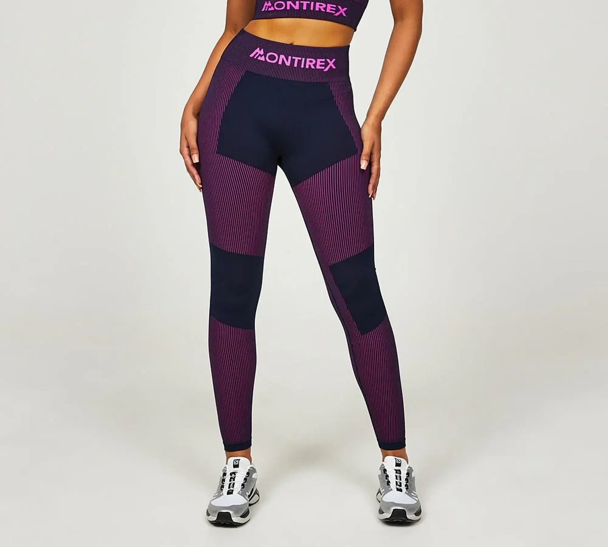 Montirex Womens Energy 2.0 Seamless Legging - Purple - Size M - Purple