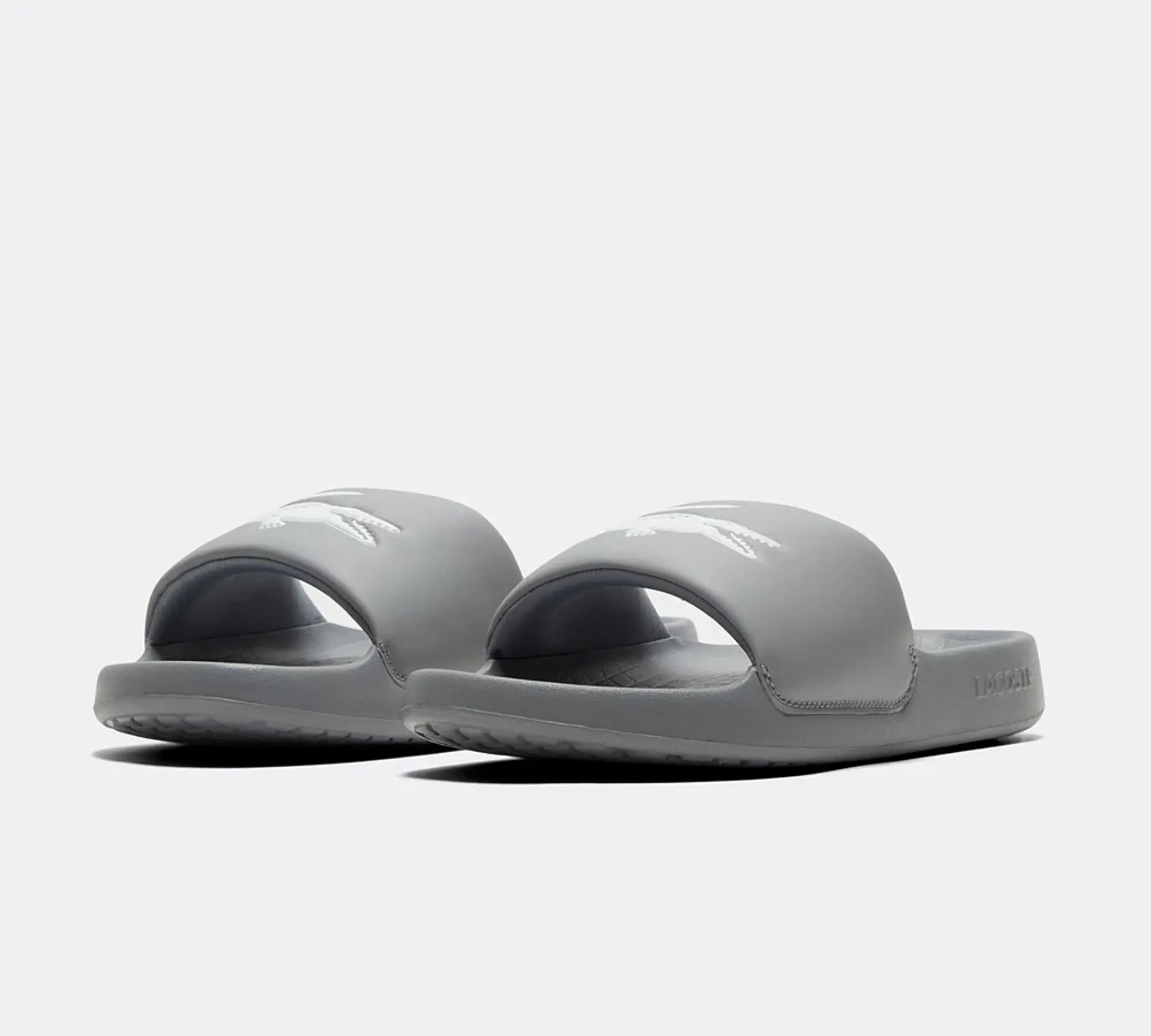 Lacoste Serve 1.0 Slide - Grey - Size 7 - Grey