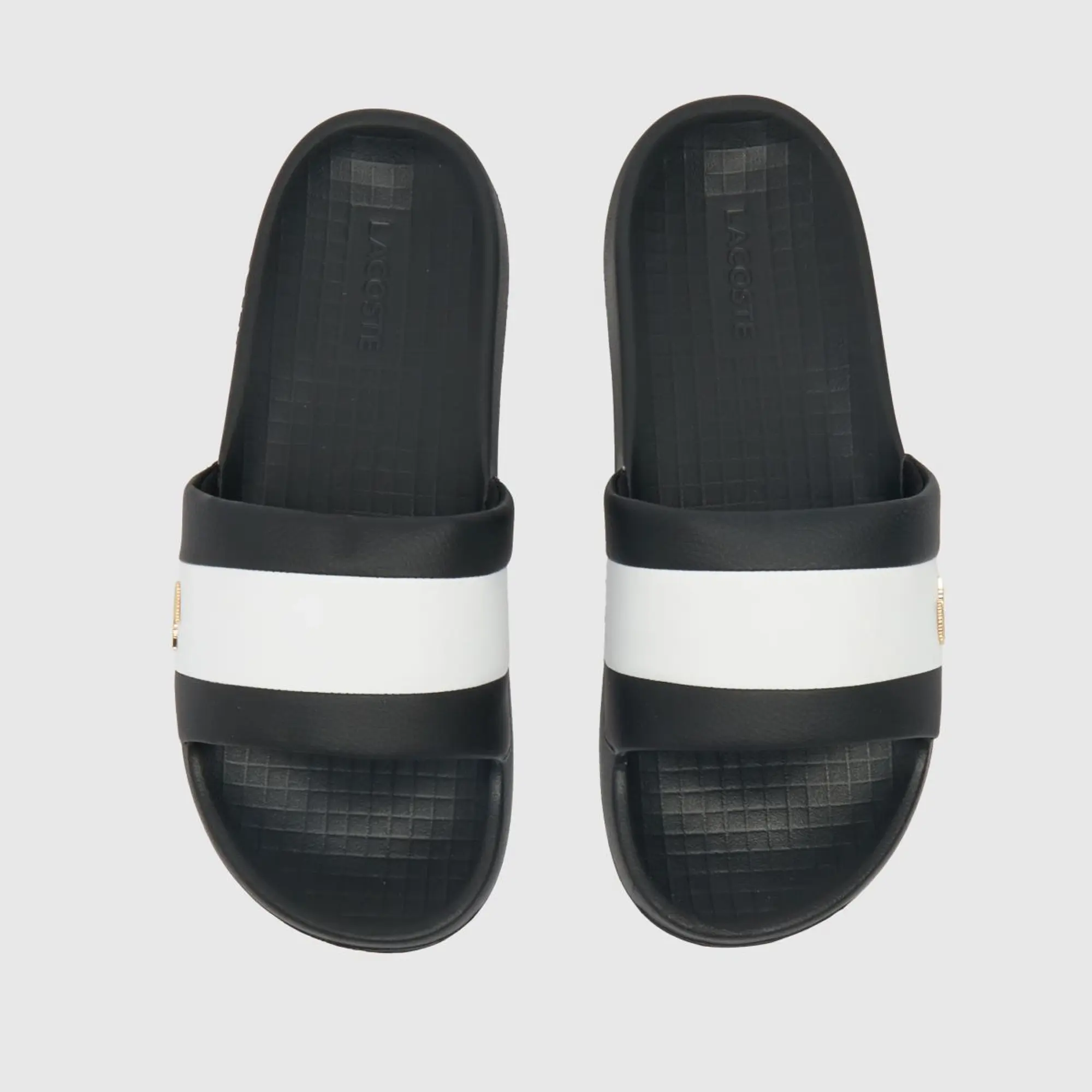 Lacoste Serve Slide Hybrid - Black - Size 10 - Black