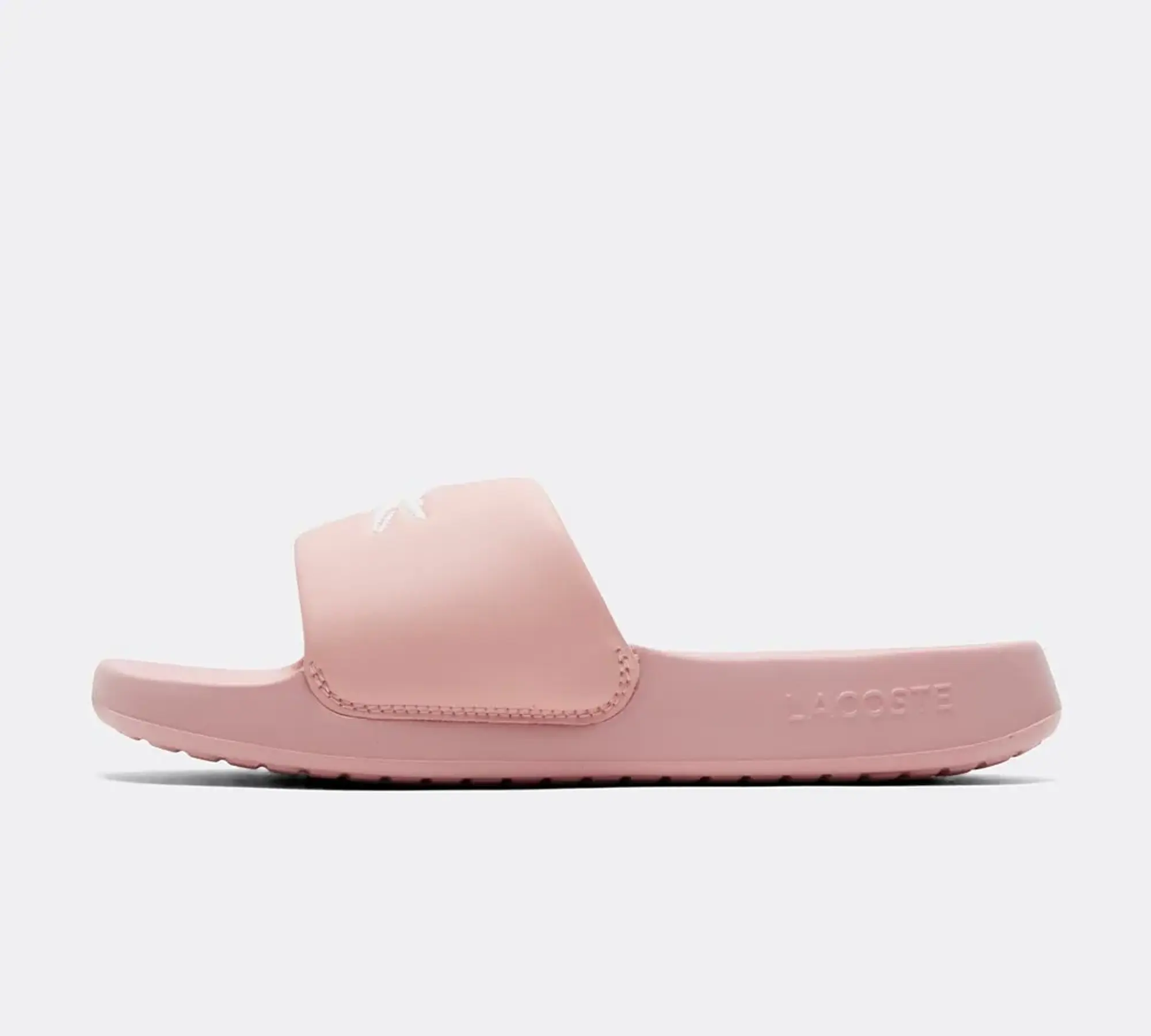 Lacoste Junior Serve 1.0 Slide - Pink - Size 3 - Pink