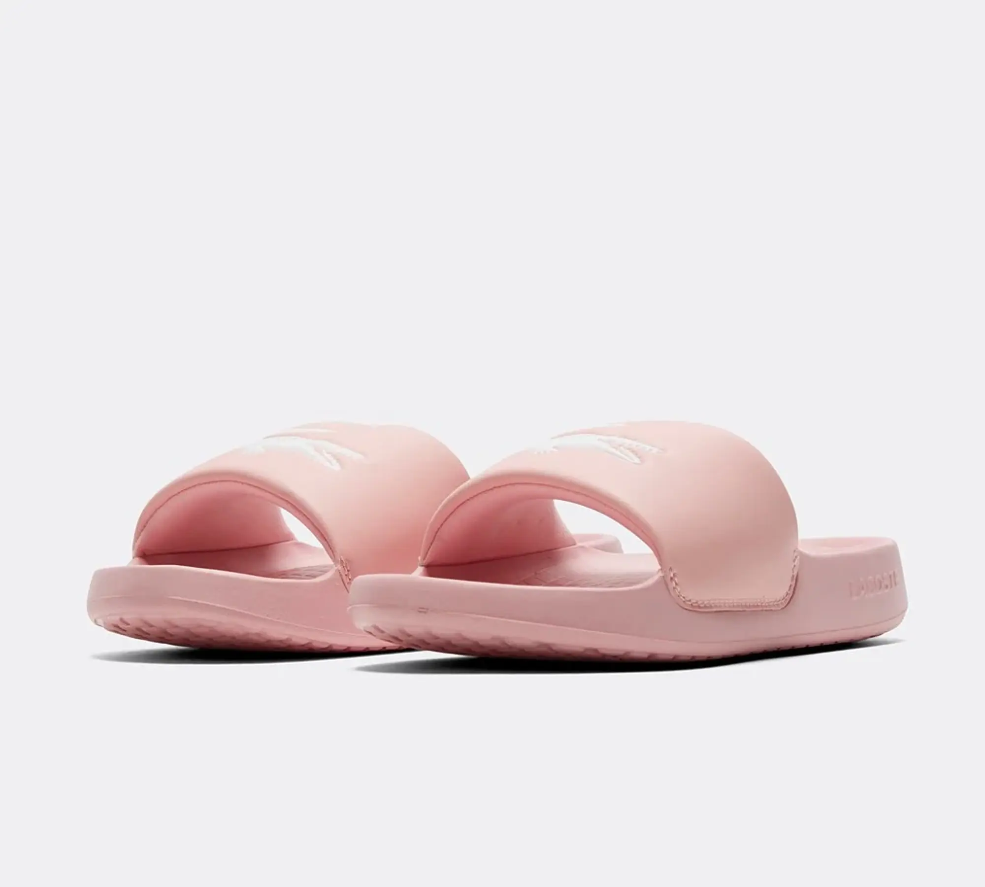 Lacoste Junior Serve 1.0 Slide - Pink - Size 3 - Pink