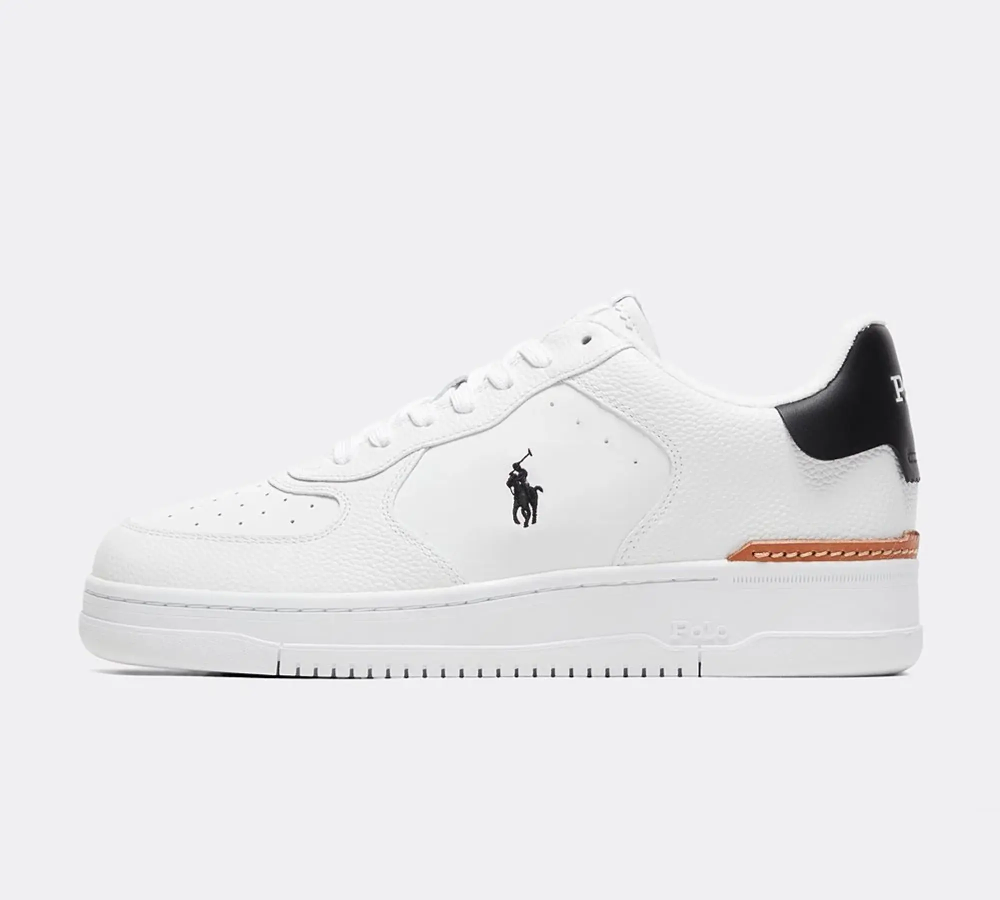 Polo Ralph Lauren Masters Court Trainer - White - Size 8 - White