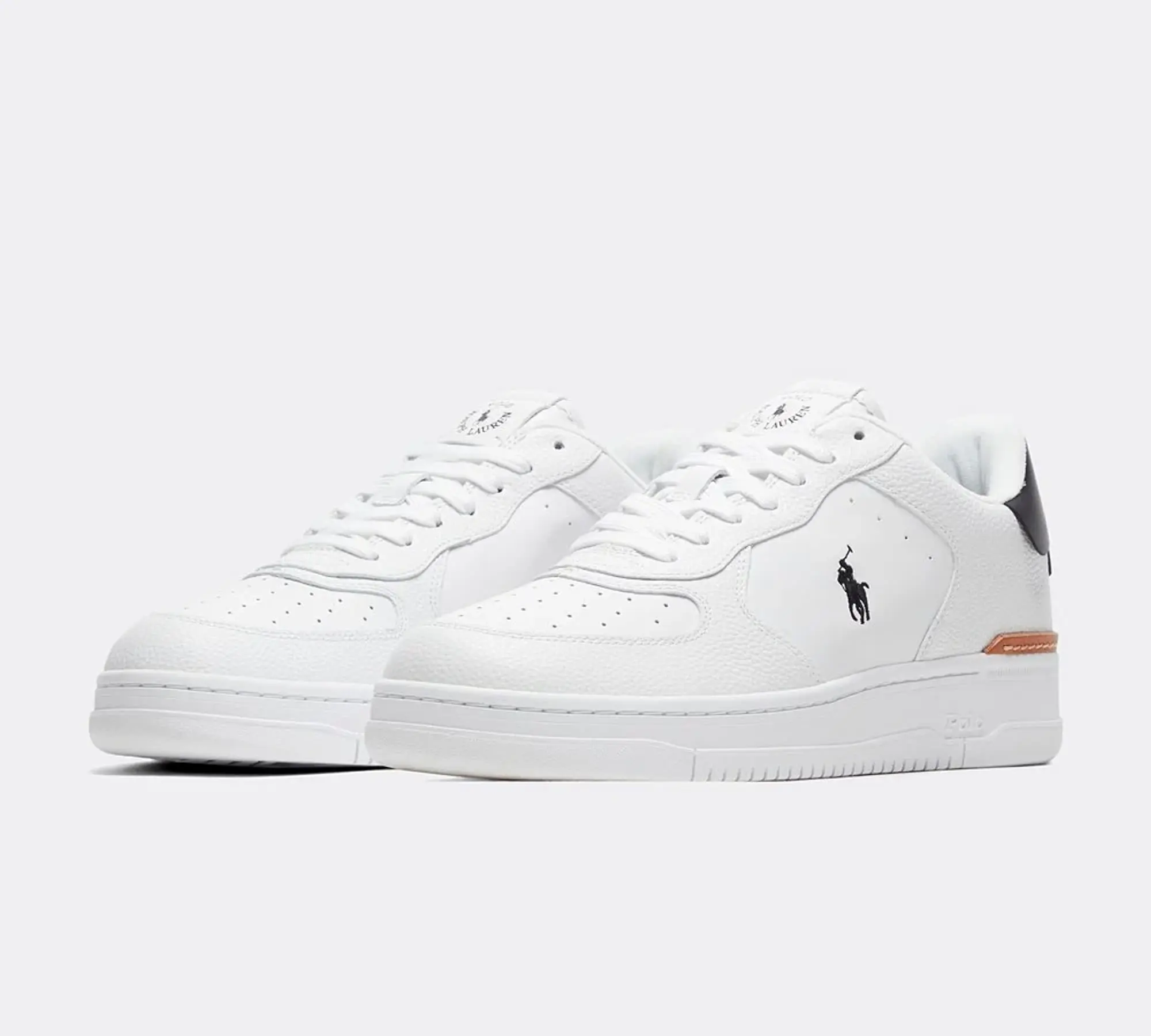 Polo Ralph Lauren Masters Court Trainer - White - Size 8 - White