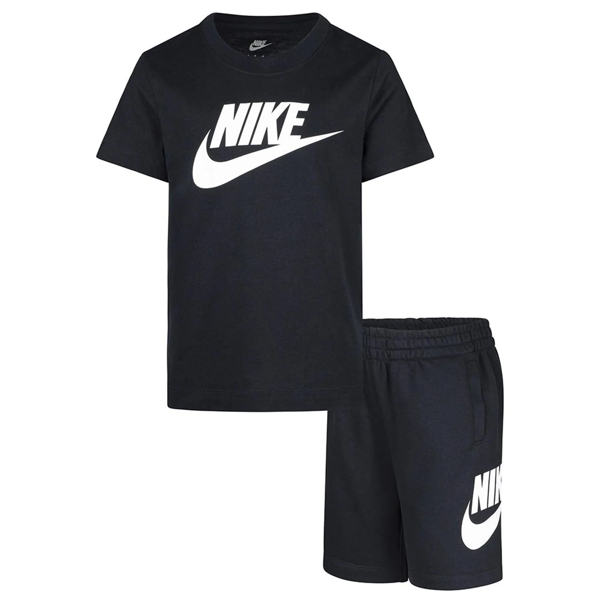 Nike Nursery Club T-Shirt and Short Set - Black - Size 3-4Y - Black