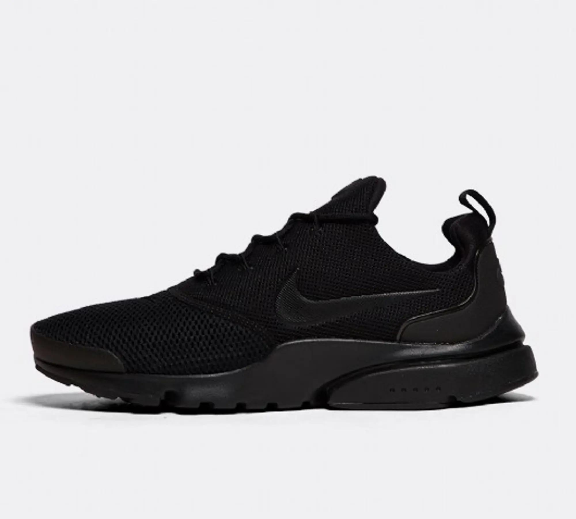 Nike Mens Presto Fly Black Trainers Cotton