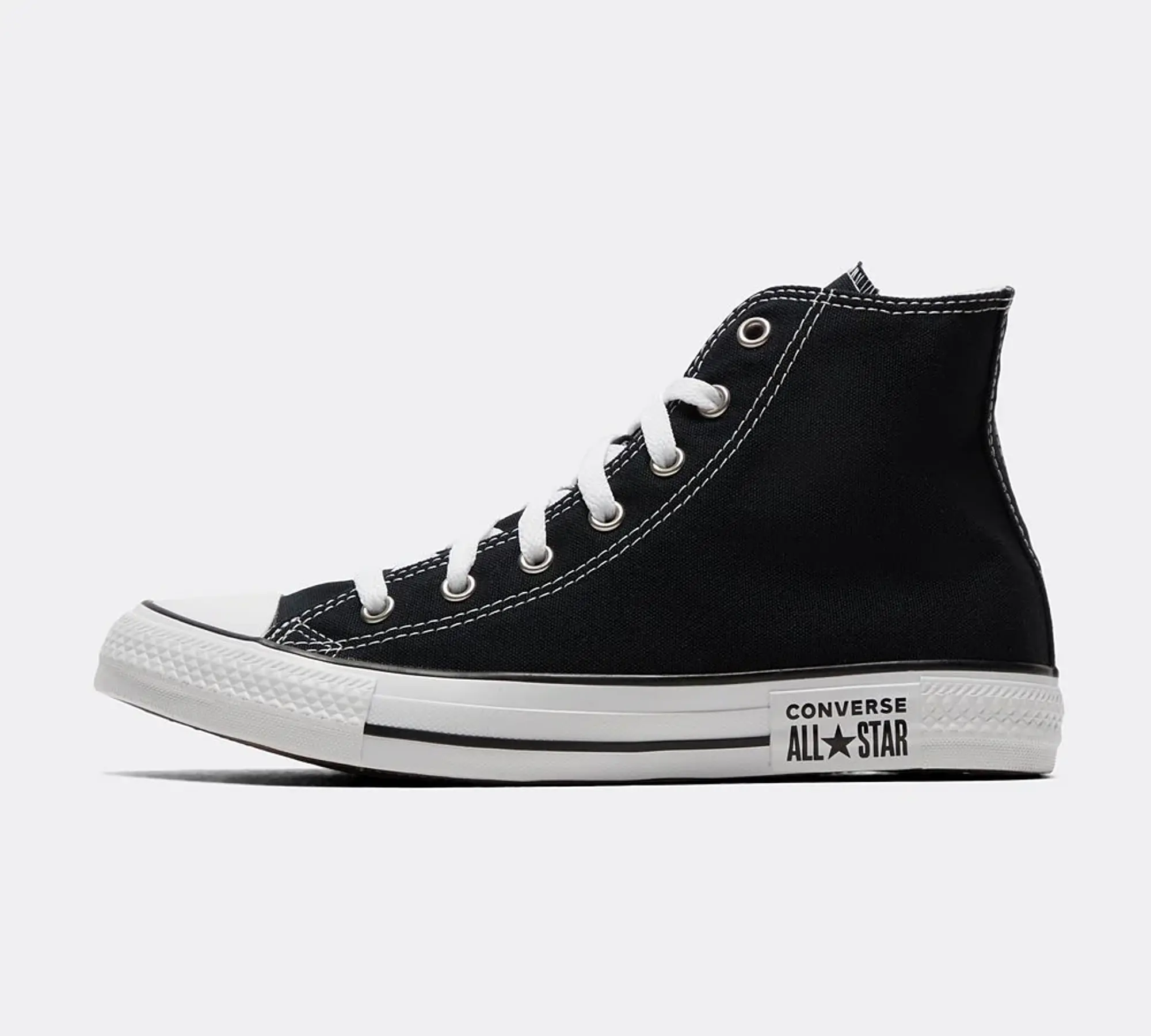 Converse Junior Chuck Taylor All Star Hi Trainer Black Size 5 Black A09078C FOOTY.COM