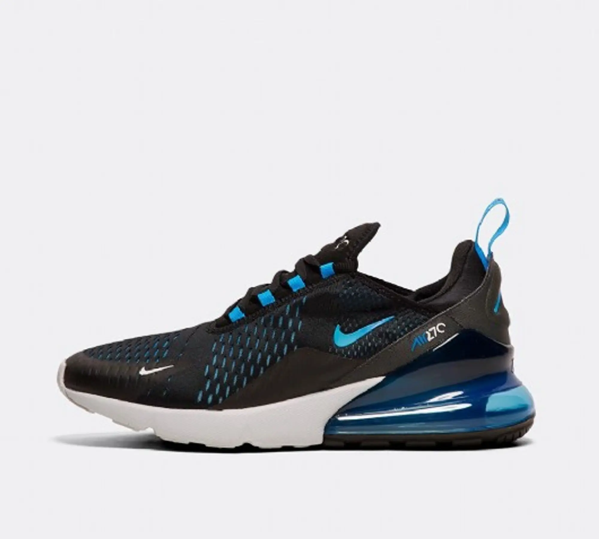 Nike Air Max 270 Trainer Photo Blue Black White AH8050 019 FOOTY.COM