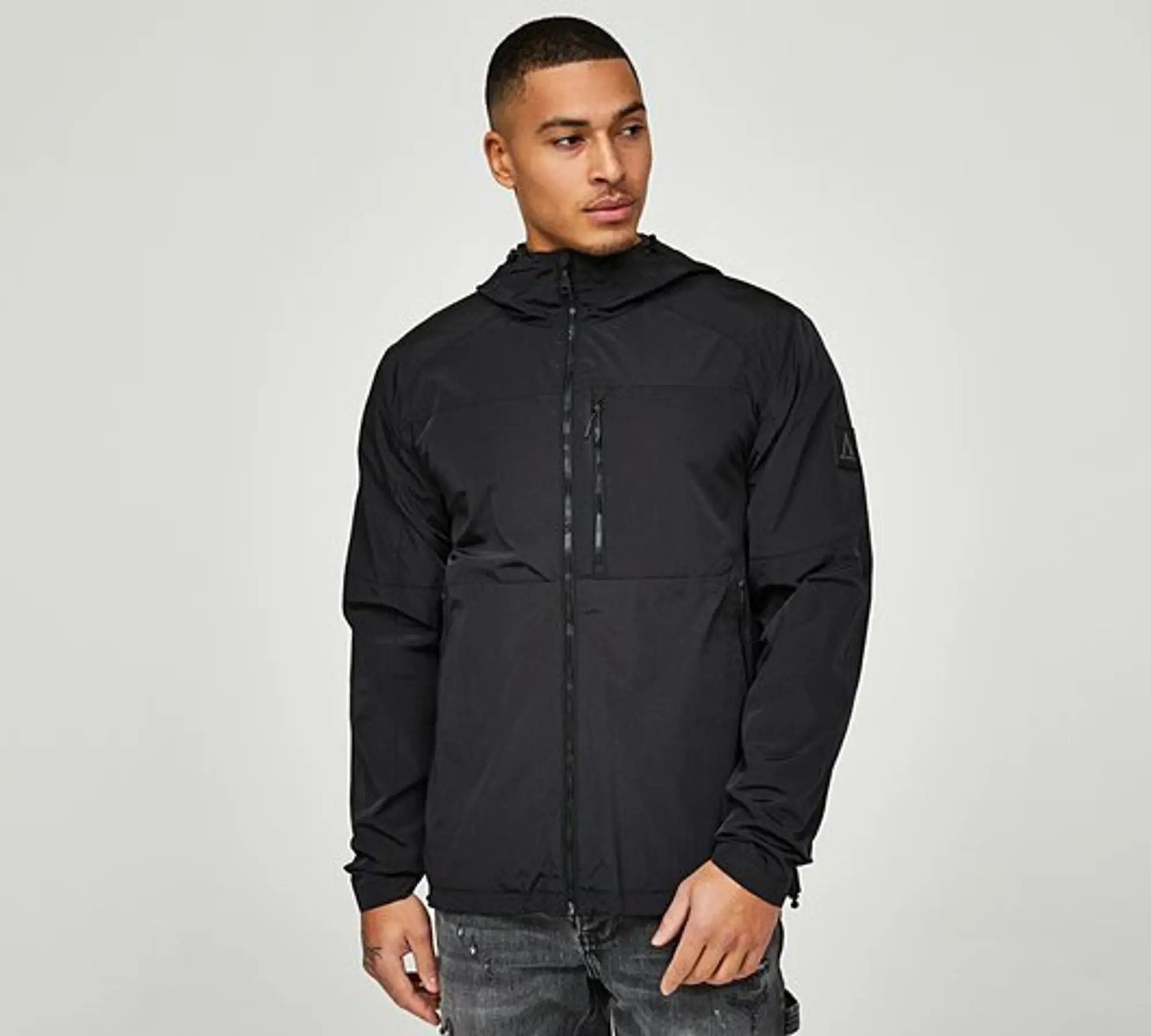 Alessandro Zavetti Ostuni Windbreaker - Black - Size S - Black