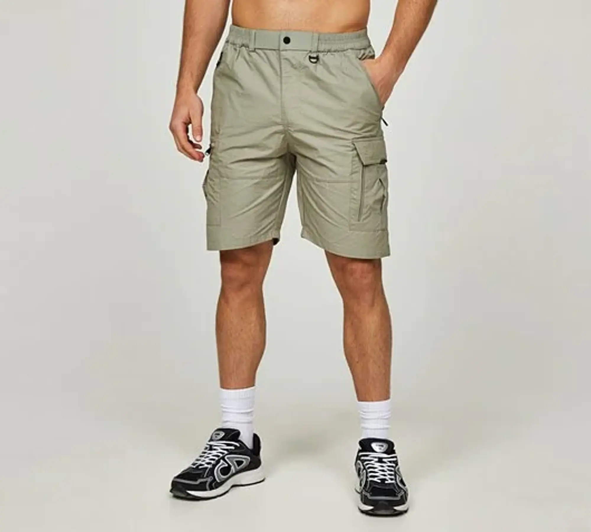 Alessandro Zavetti Soleto Cargo Short - DRIED SAGE
