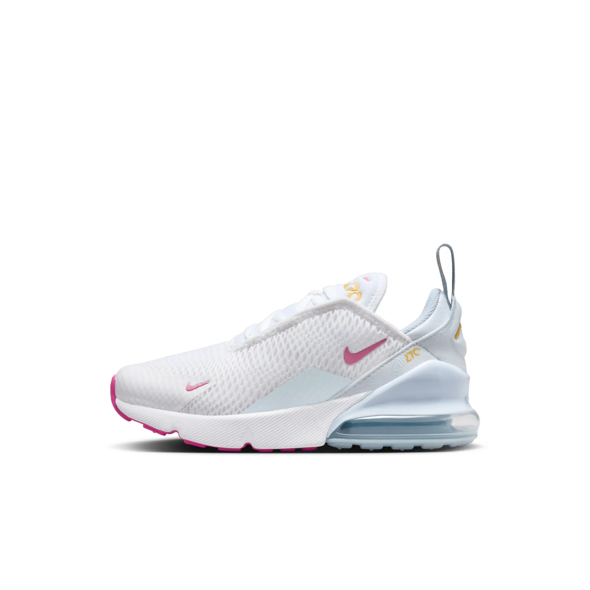 Nike Infant Air Max 270 Trainer - White - Size 1 - White