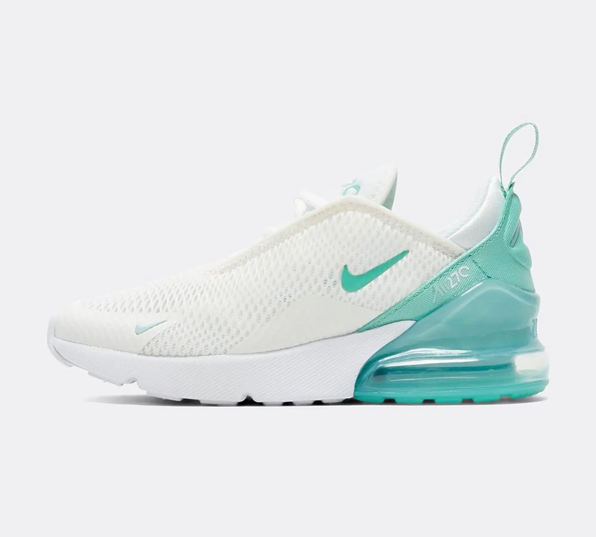 Nike Infant Air Max 270 Trainer White Size 1.5 Cream AO2372 115 FOOTY.COM