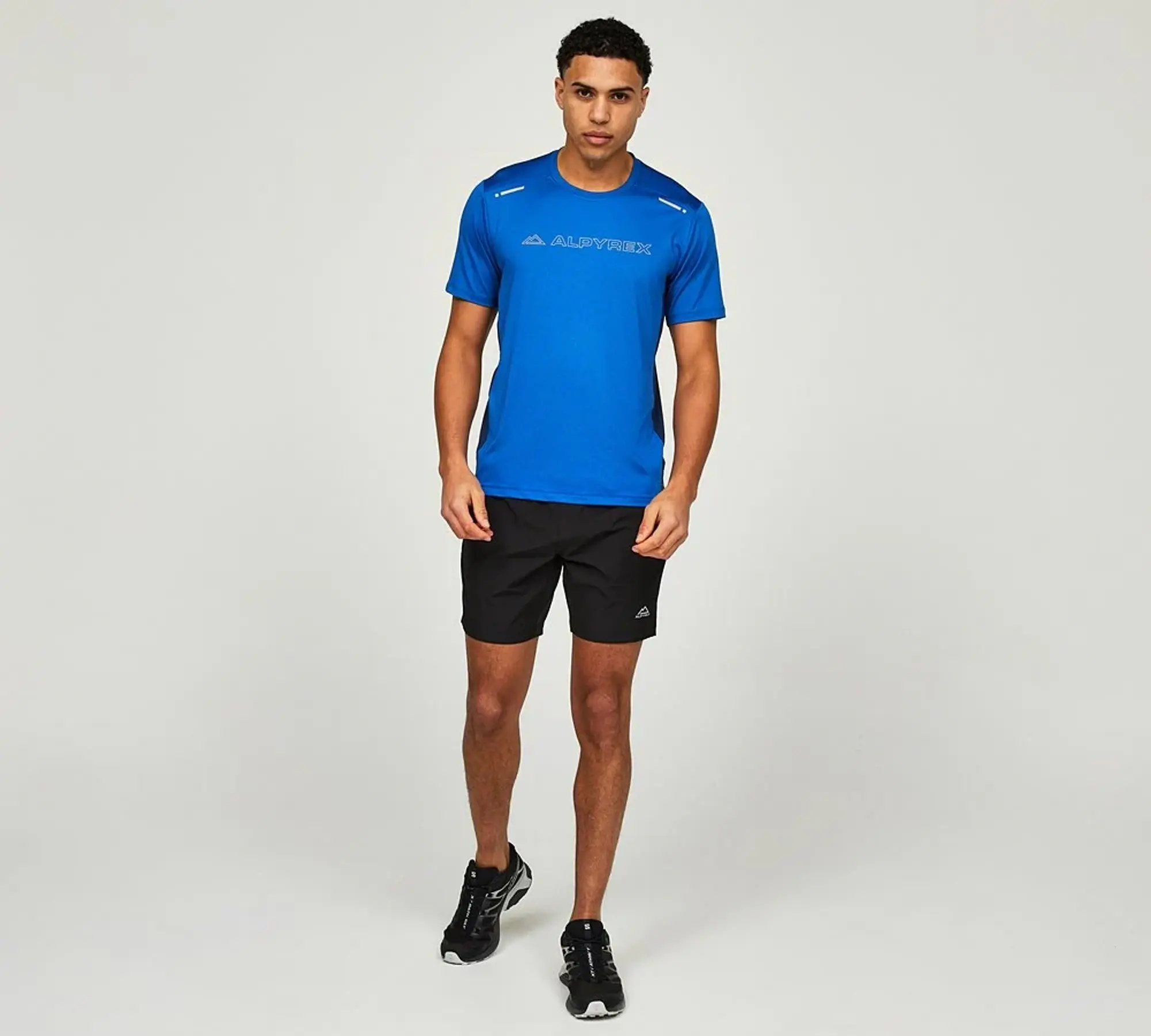Alpyrex Copex Running Short - Black - Size M - Black