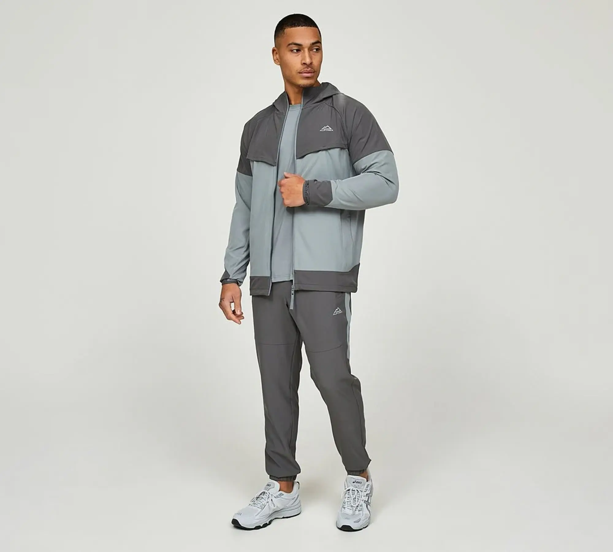 Alpyrex Hydra Windrunner - Grey - Size M - Grey