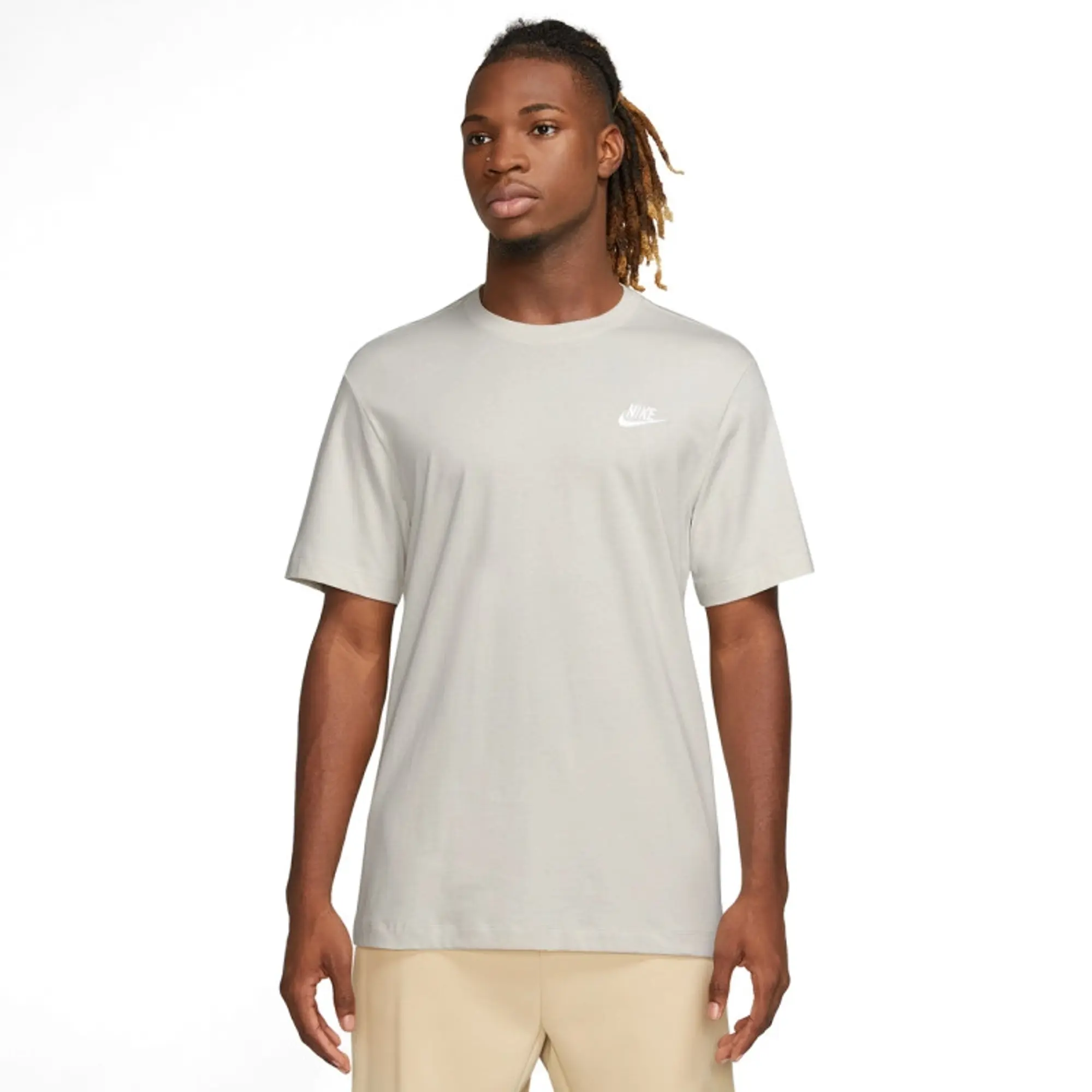 Nike Club T-Shirt - Light Bone