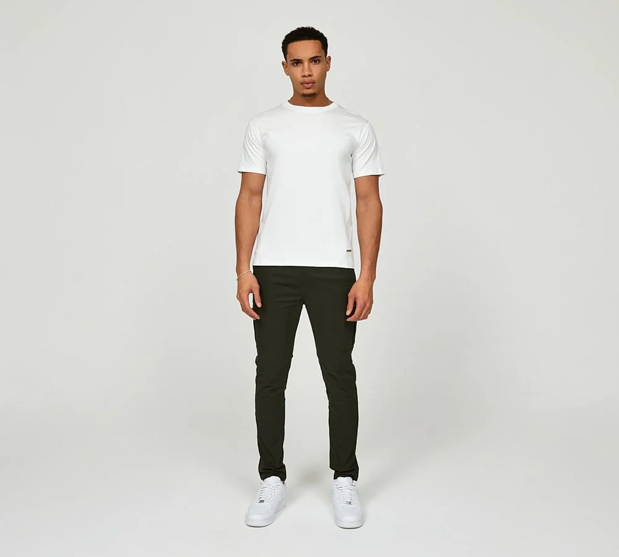 Belier Short Sleeved Mercerised Premium T-Shirt - White - Size XS - White