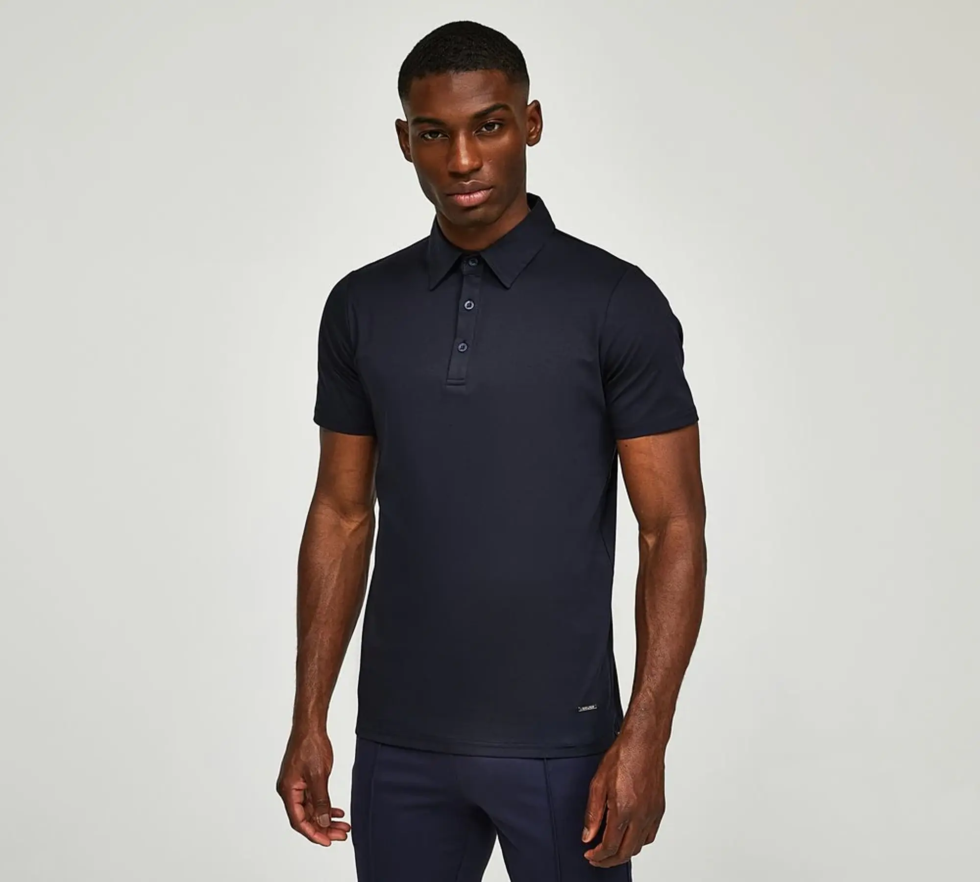 Belier Short Sleeve Mercerised Premium Polo Shirt - Navy - Size 2XL - Navy