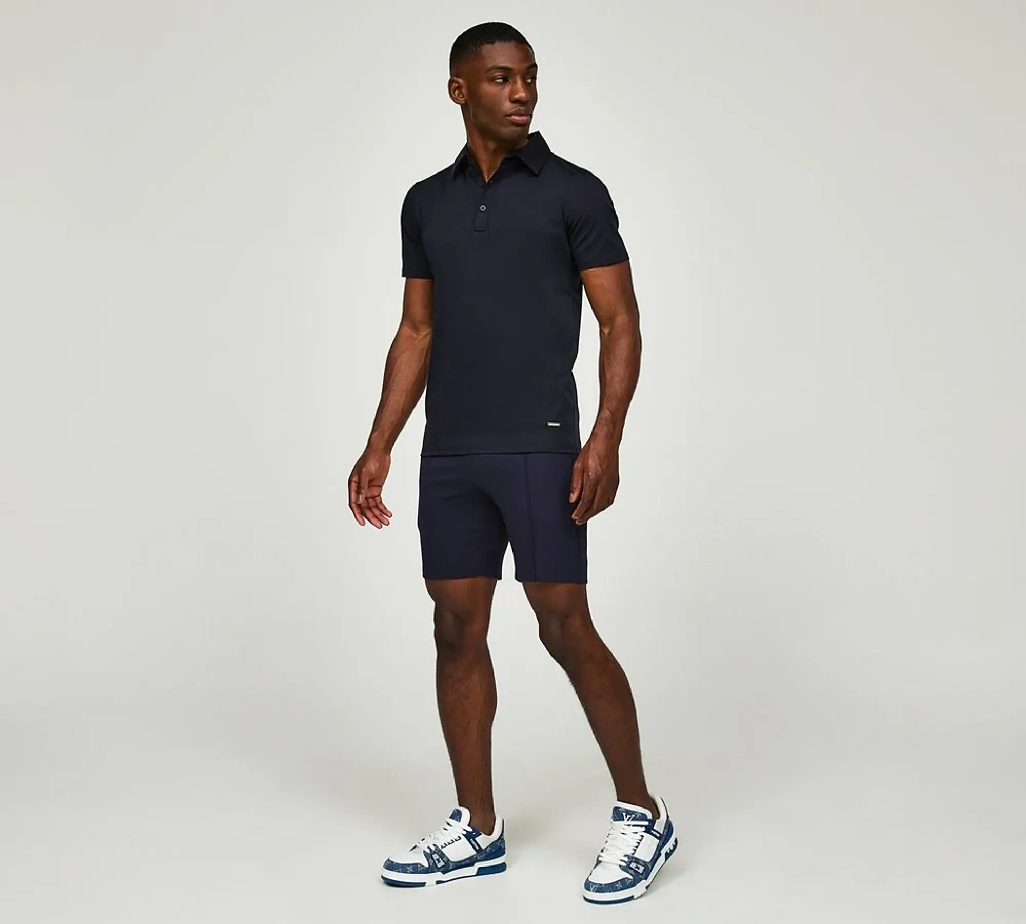 Belier Short Sleeve Mercerised Premium Polo Shirt - Navy - Size 2XL - Navy