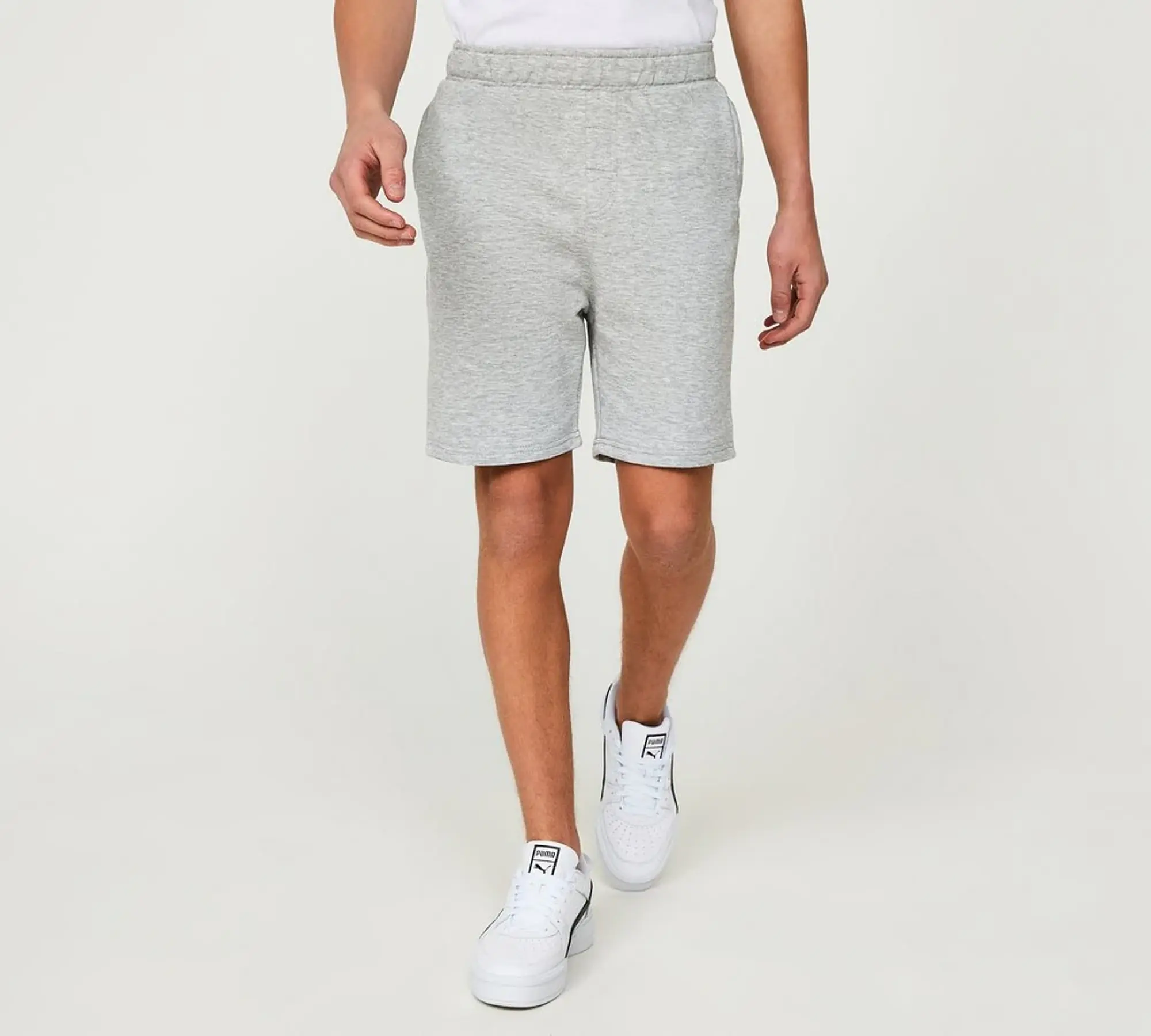 Brave Soul Junior Fleece Short - Grey - Size 9-10Y - Grey
