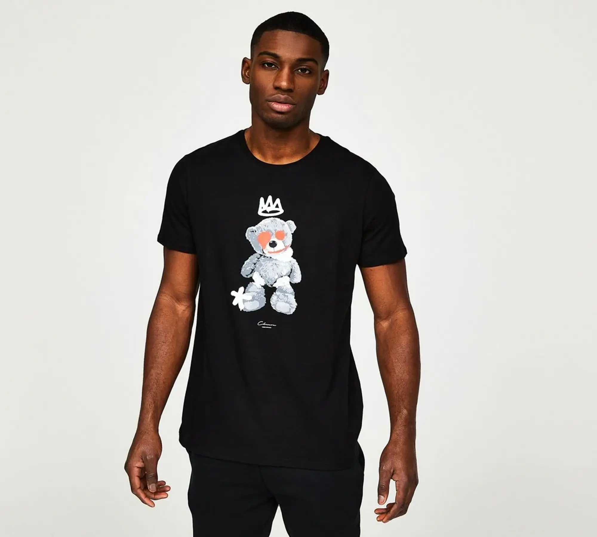 Closure London Teddy T-Shirt - Black - Size S - Black