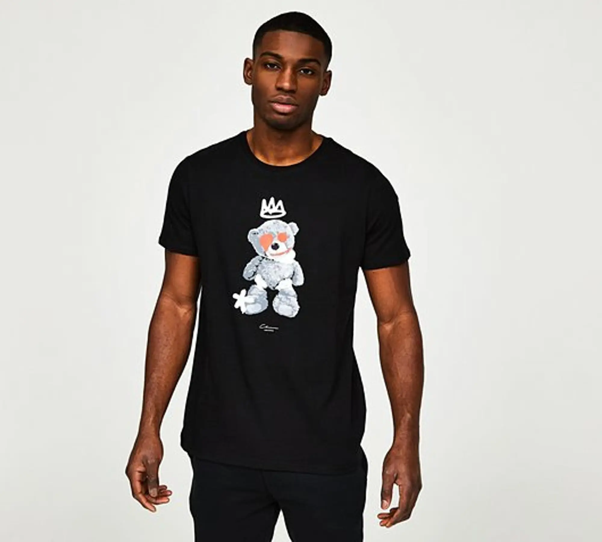 Closure London Teddy T-Shirt - Black - Size S - Black