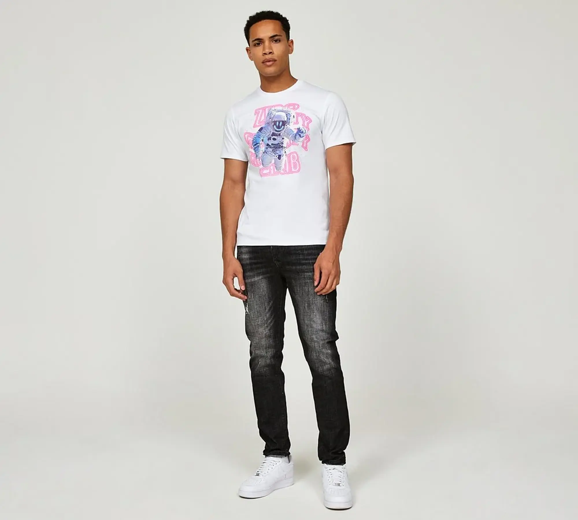 Condemned Nation Orbital Walker T-Shirt - White - Size 2XL - White