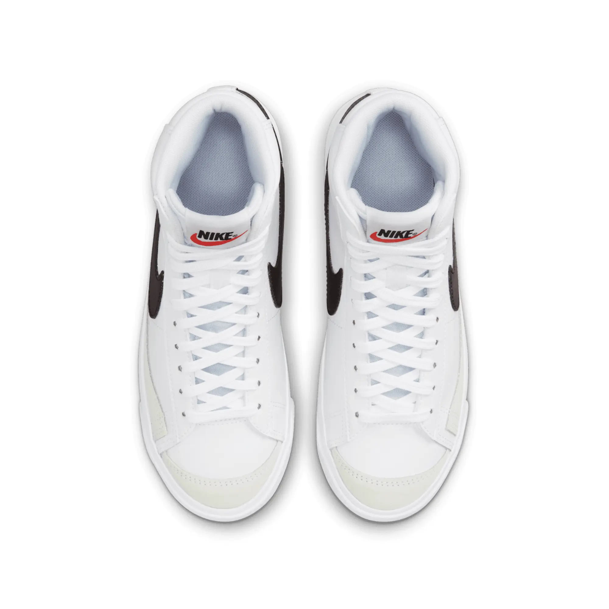 Nike Junior Blazer Mid '77 Trainer - White - Size 4 - White