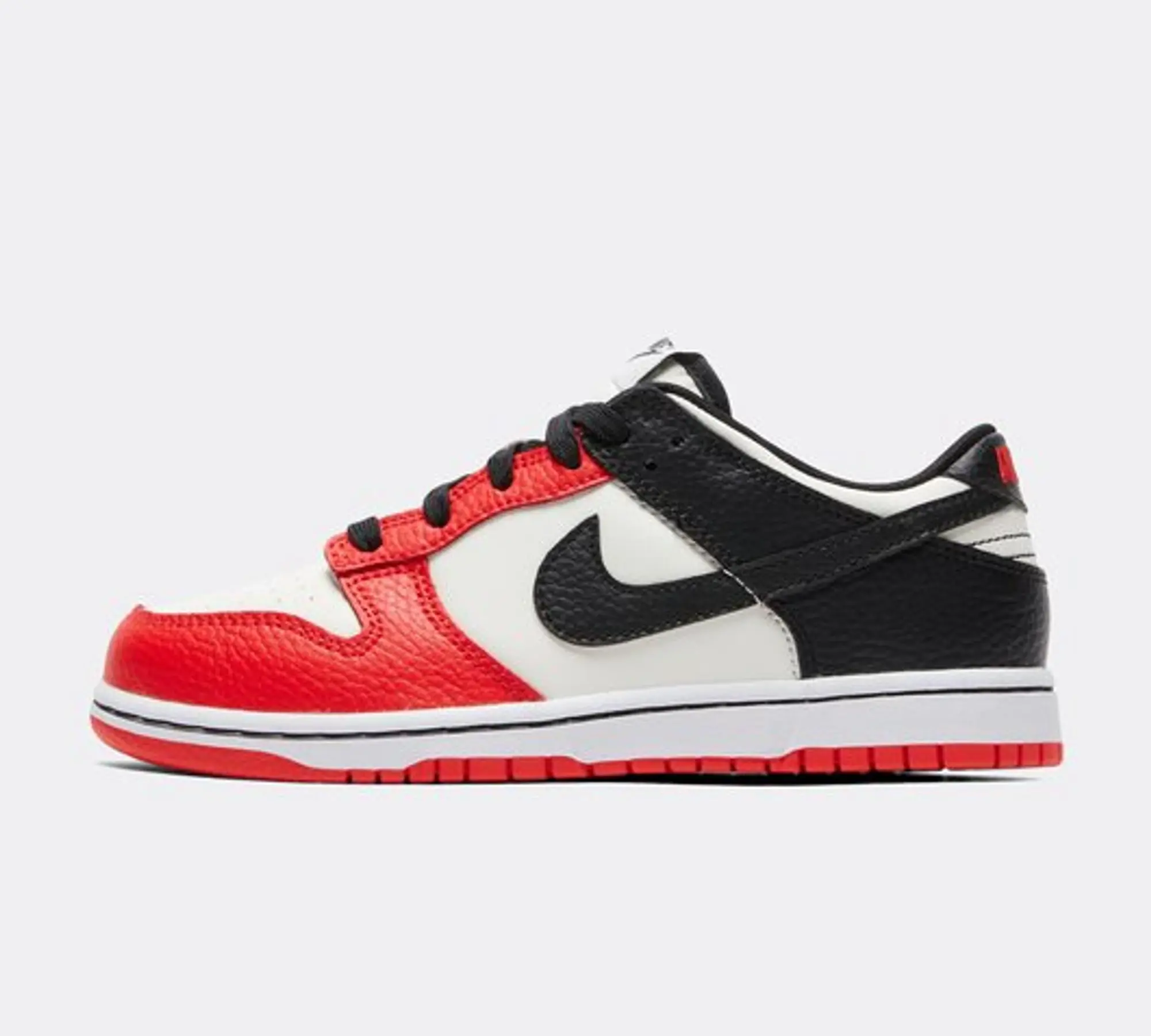 Nike Infant Dunk Low Trainer - Sail / Black / Chile Red
