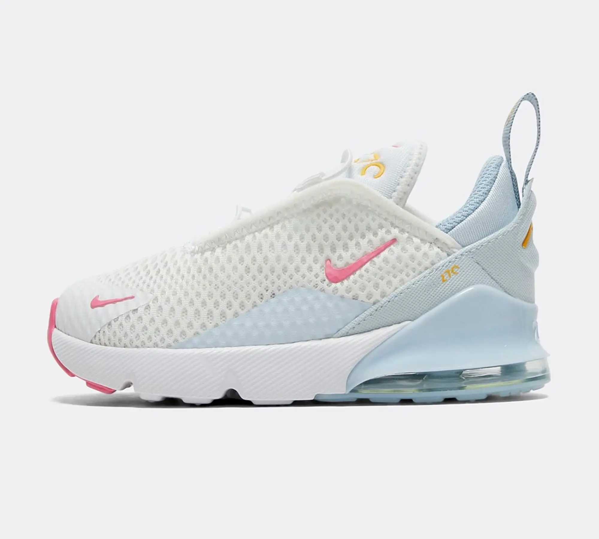 Nike Nursery Air Max 270 Trainer - White - Size 3.5 - White