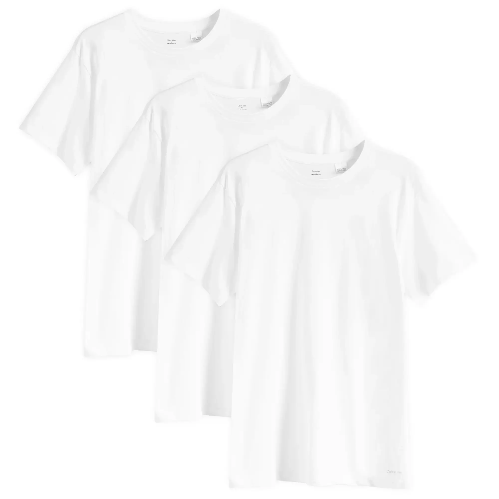 Calvin Klein Underwear 000nb4011e Short Sleeve T-shirt 3 Units