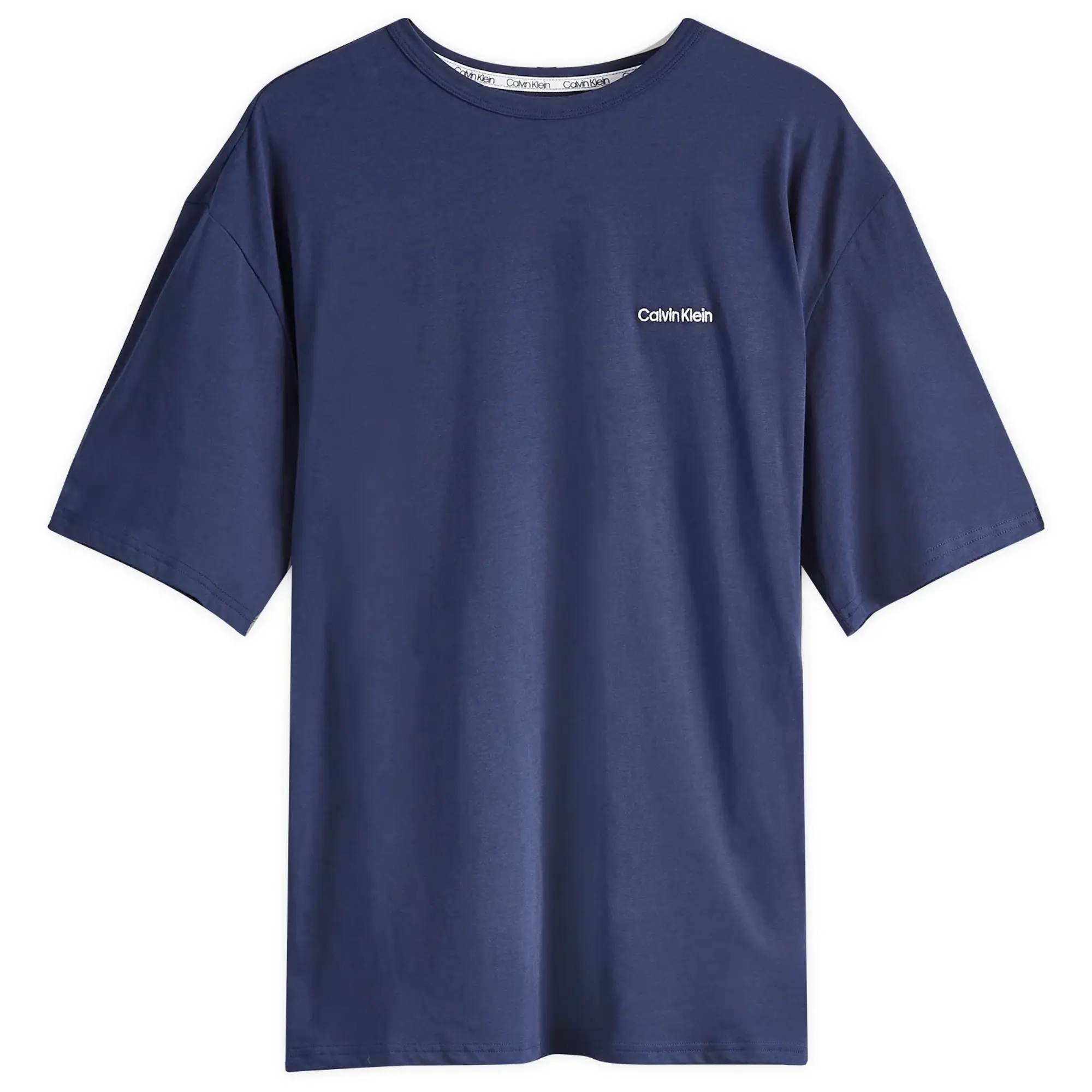 Calvin Klein Modern Cotton Lounge T Shirt In Blue