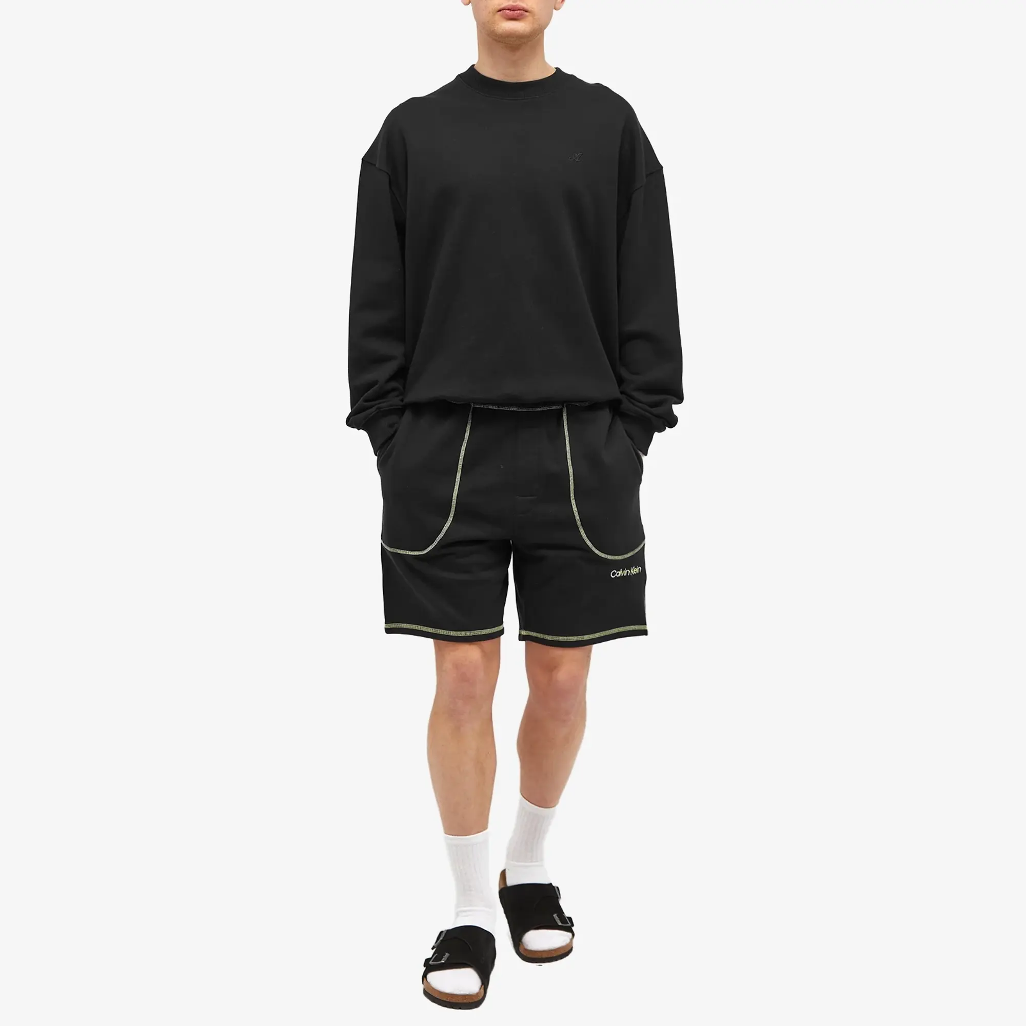 Crocs Calvin Klein Future Shift Sleep Shorts - Black