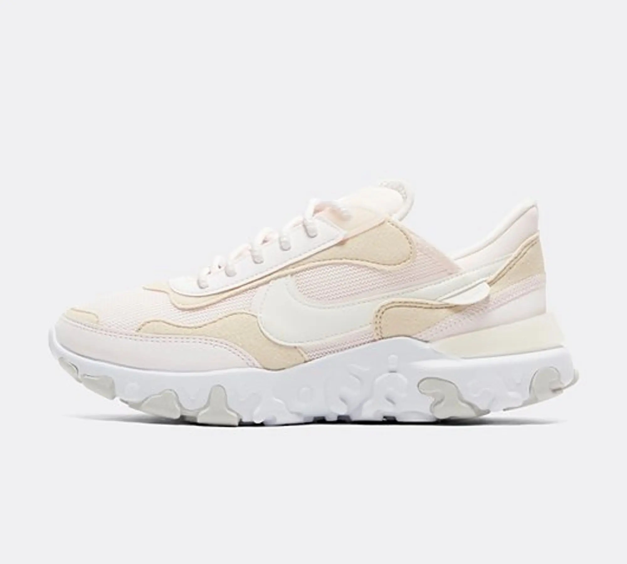 Nike Womens React Revision Trainer - Pink - Size 3 - Pink