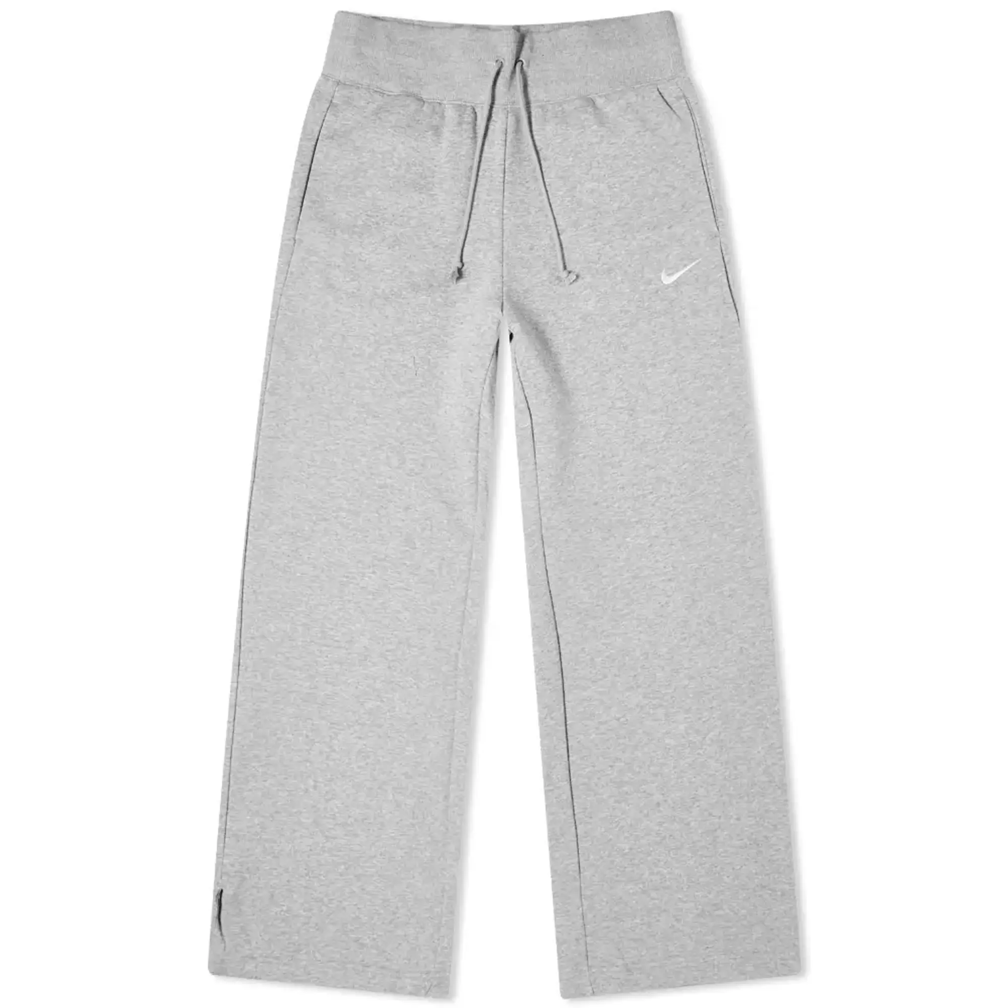Nike Women's Phoenix Fleece Wide Pant Dark Grey Heather/Sail