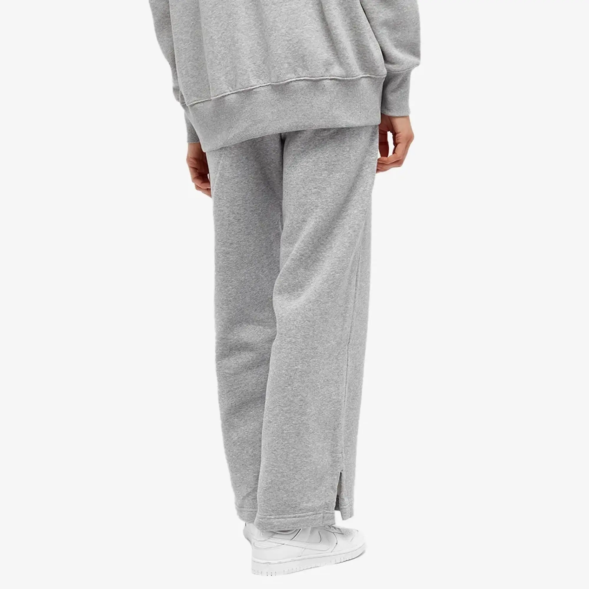 Nike Women's Phoenix Fleece Wide Pant Dark Grey Heather/Sail