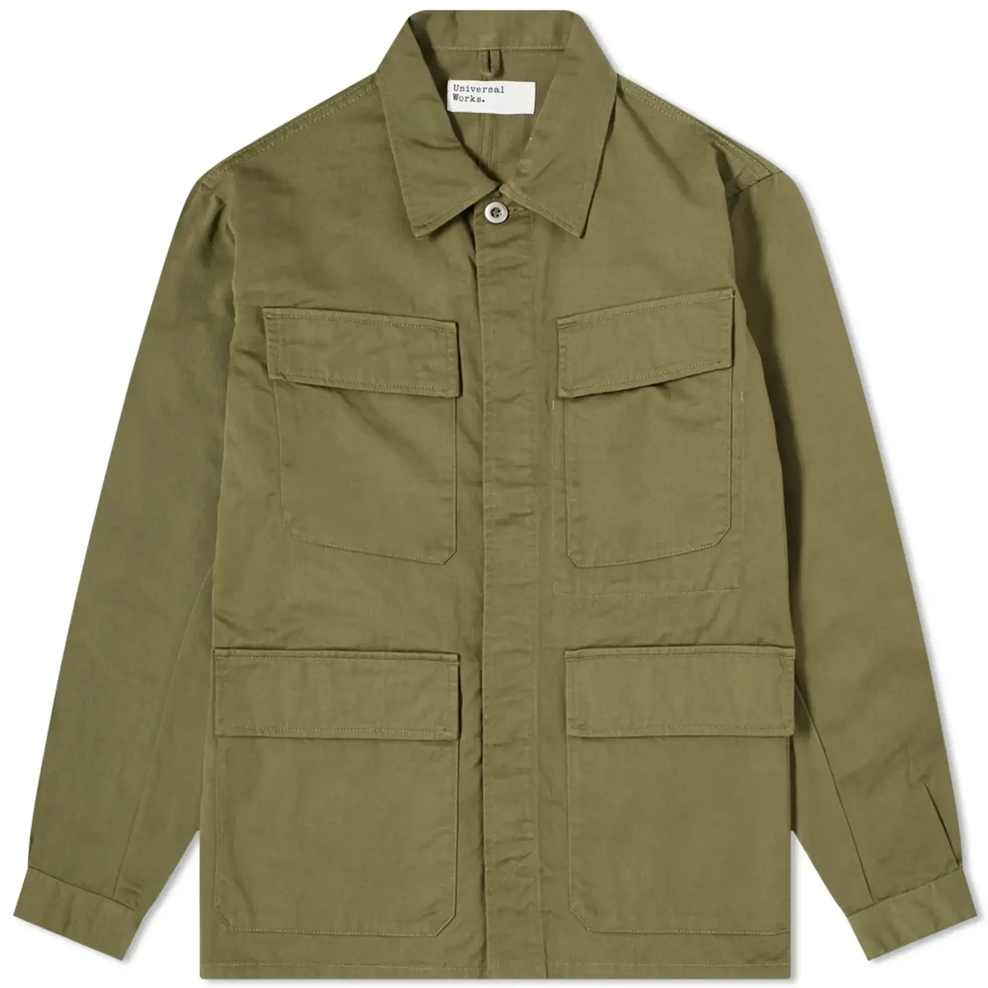 Universal Works Men's MW Fatigue Jacket Light Olive