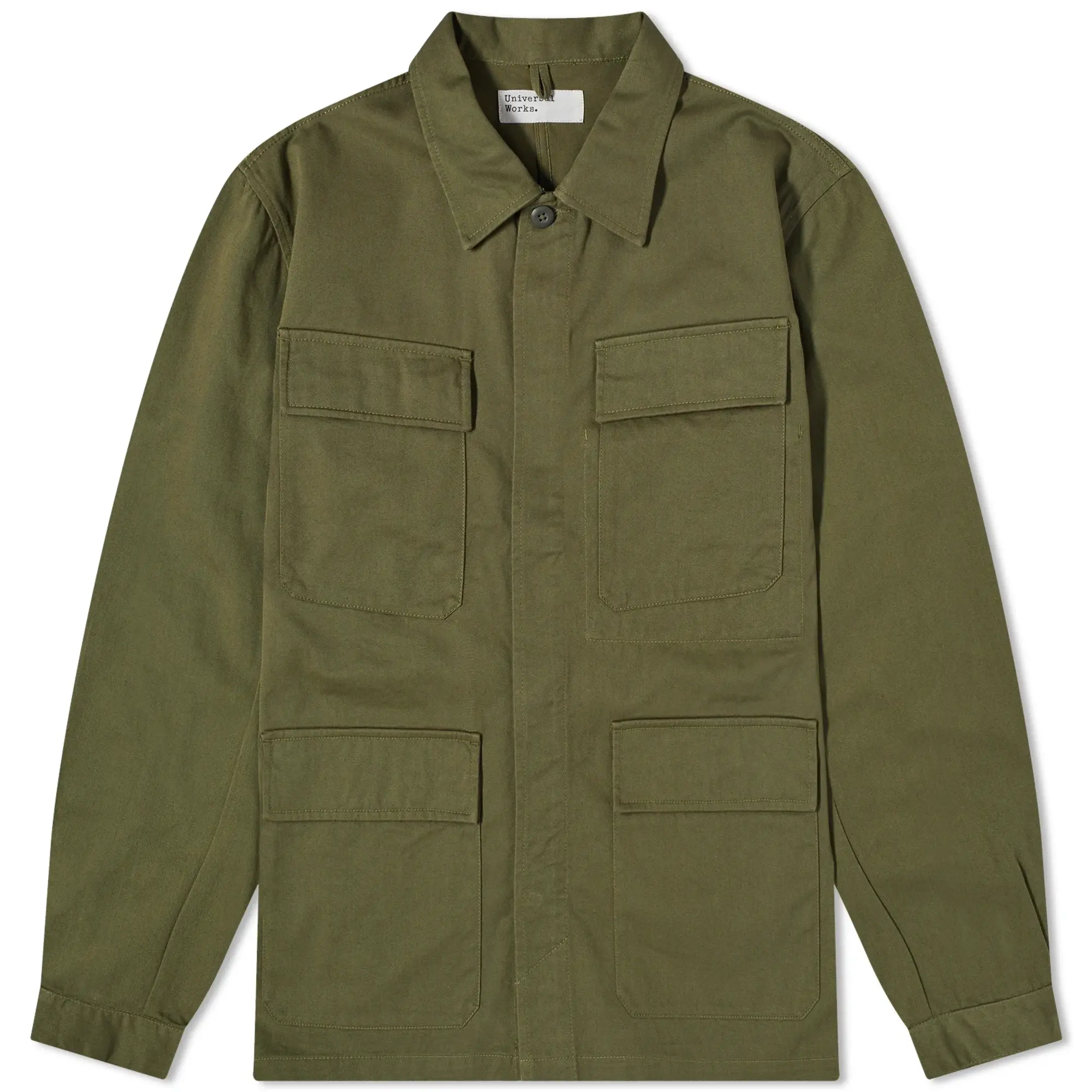 Universal Works Men's MW Fatigue Jacket Light Olive