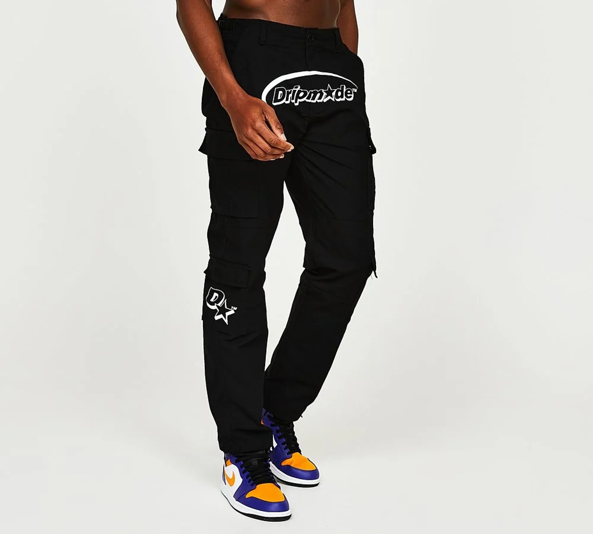 00s archive AMBUSH black cargo pants y2k 00s archive AMBUSH black cargo pants y2k