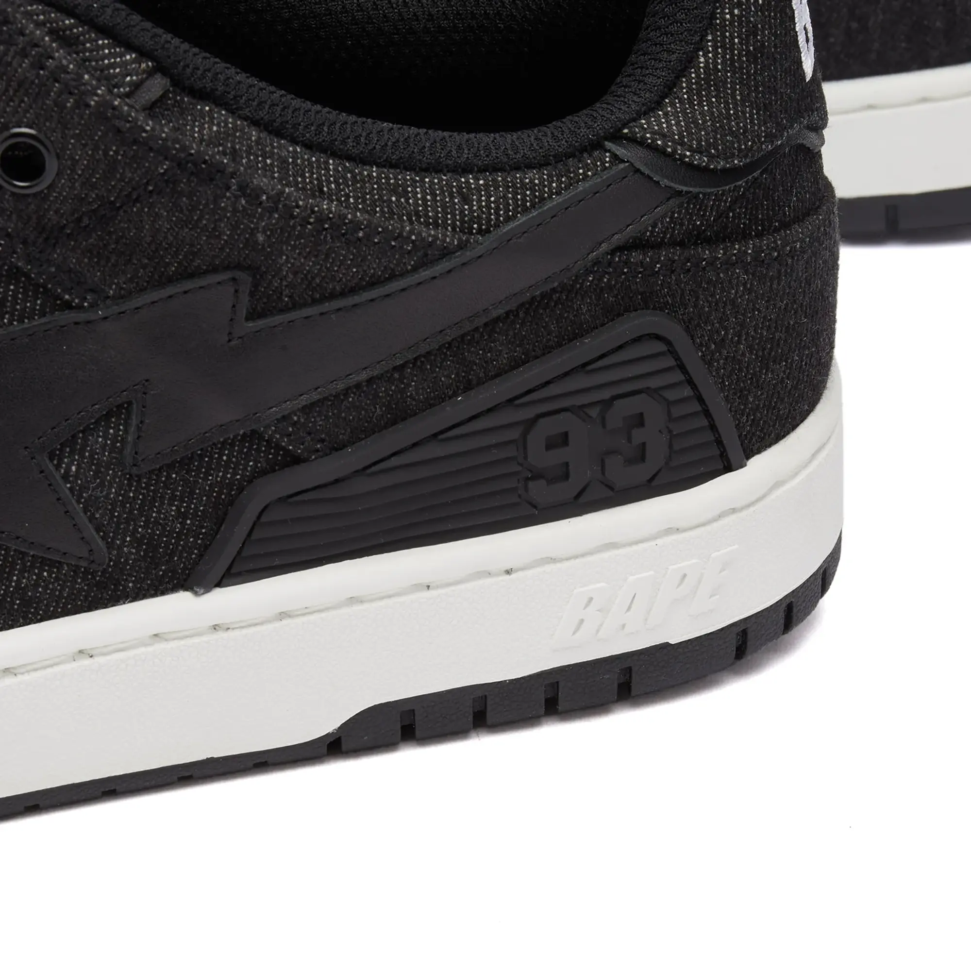 Sneakers A Bathing Ape Bape Sk8 Sta Denim Black Eur 44