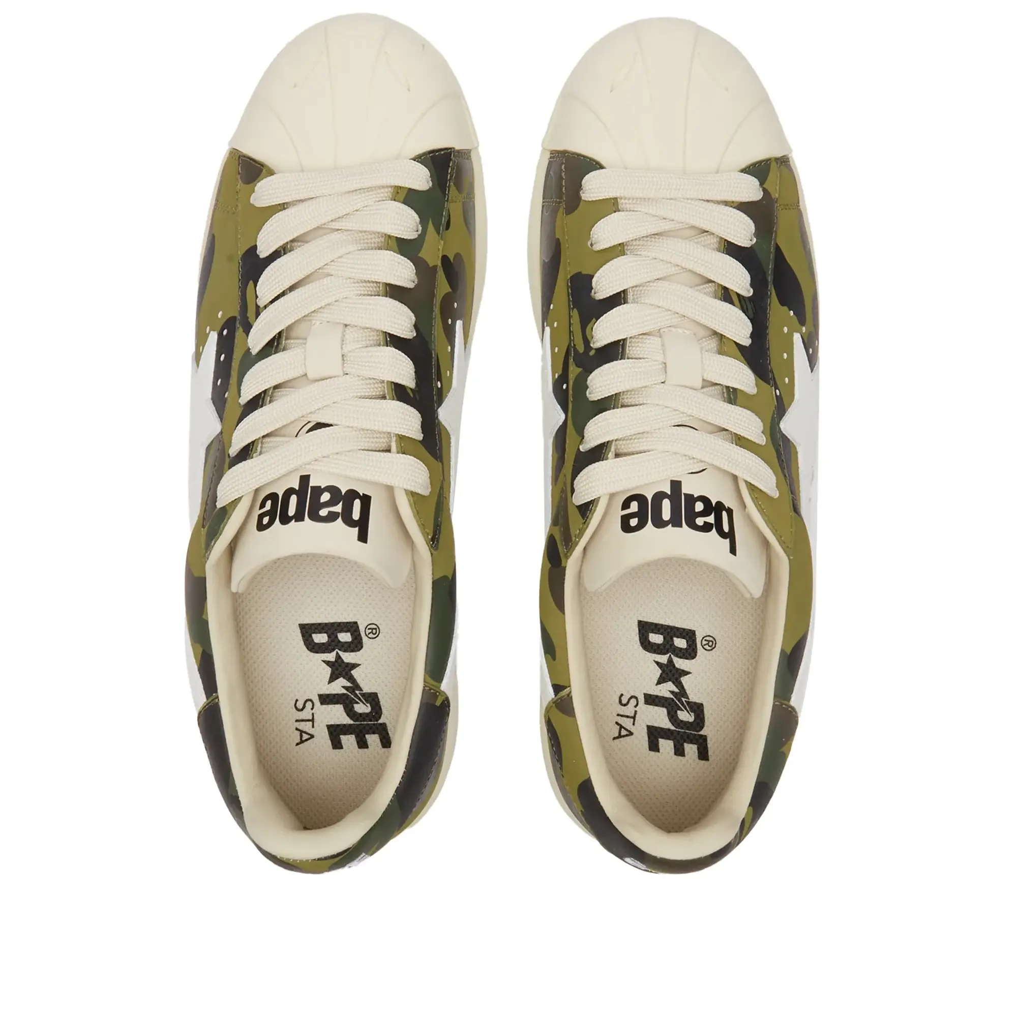 Sneakers A Bathing Ape Skull Sta 1St Camo Green Eur 41