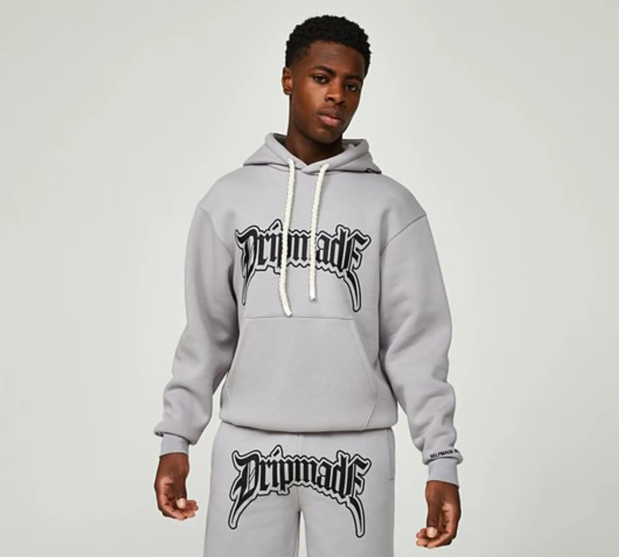Dripmade Phantom Overhead Hoodie - Grey - Size 2XL - Grey