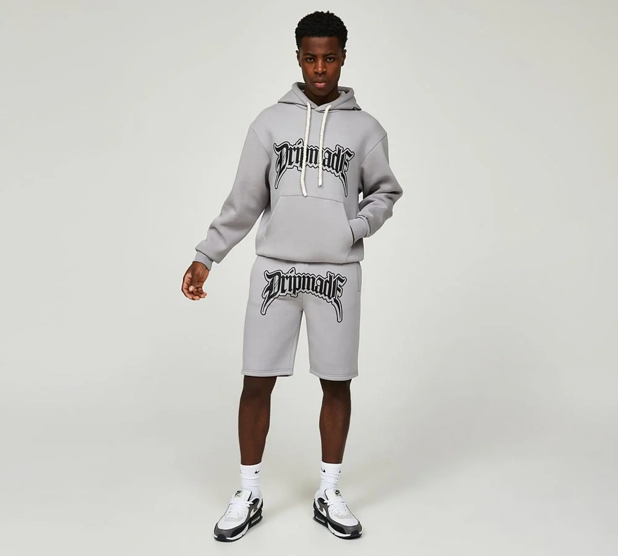 Dripmade Phantom Overhead Hoodie - Grey - Size 2XL - Grey