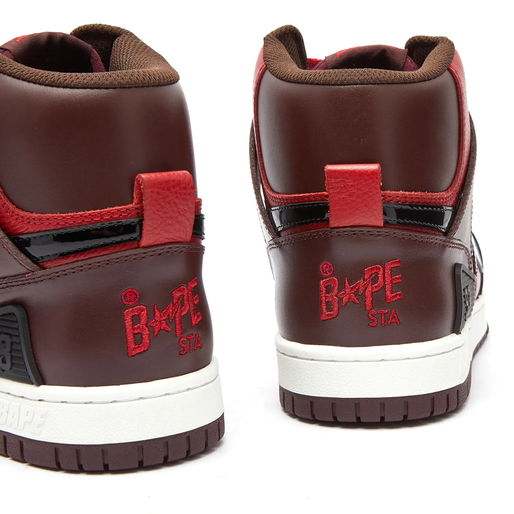 Sneakers A Bathing Ape Bape Sta 93 Hi Red Eur 42.5