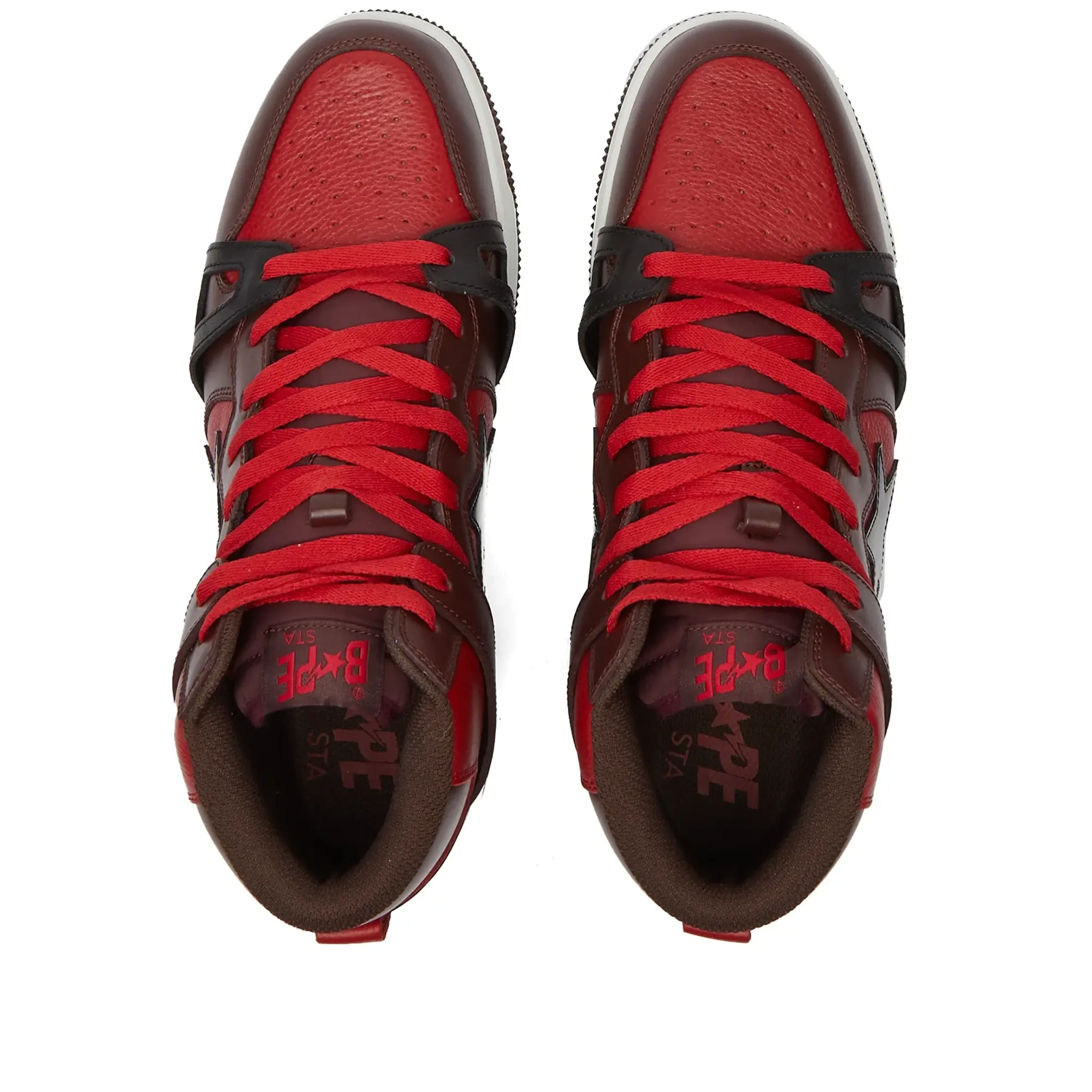 Sneakers A Bathing Ape Bape Sta 93 Hi Red Eur 42.5
