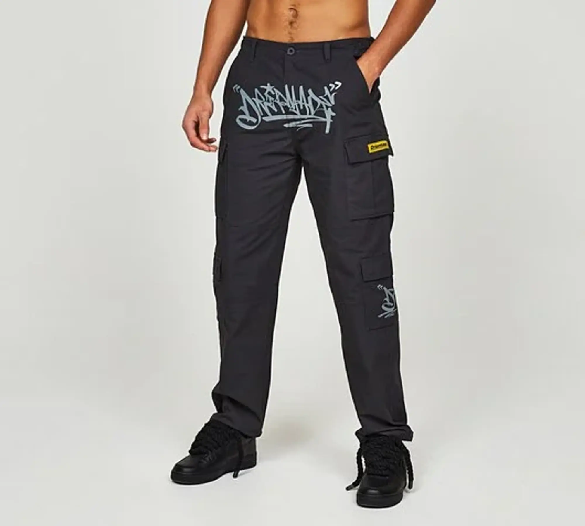Dripmade Ambush Graffiti Cargo Pant - Asphalt